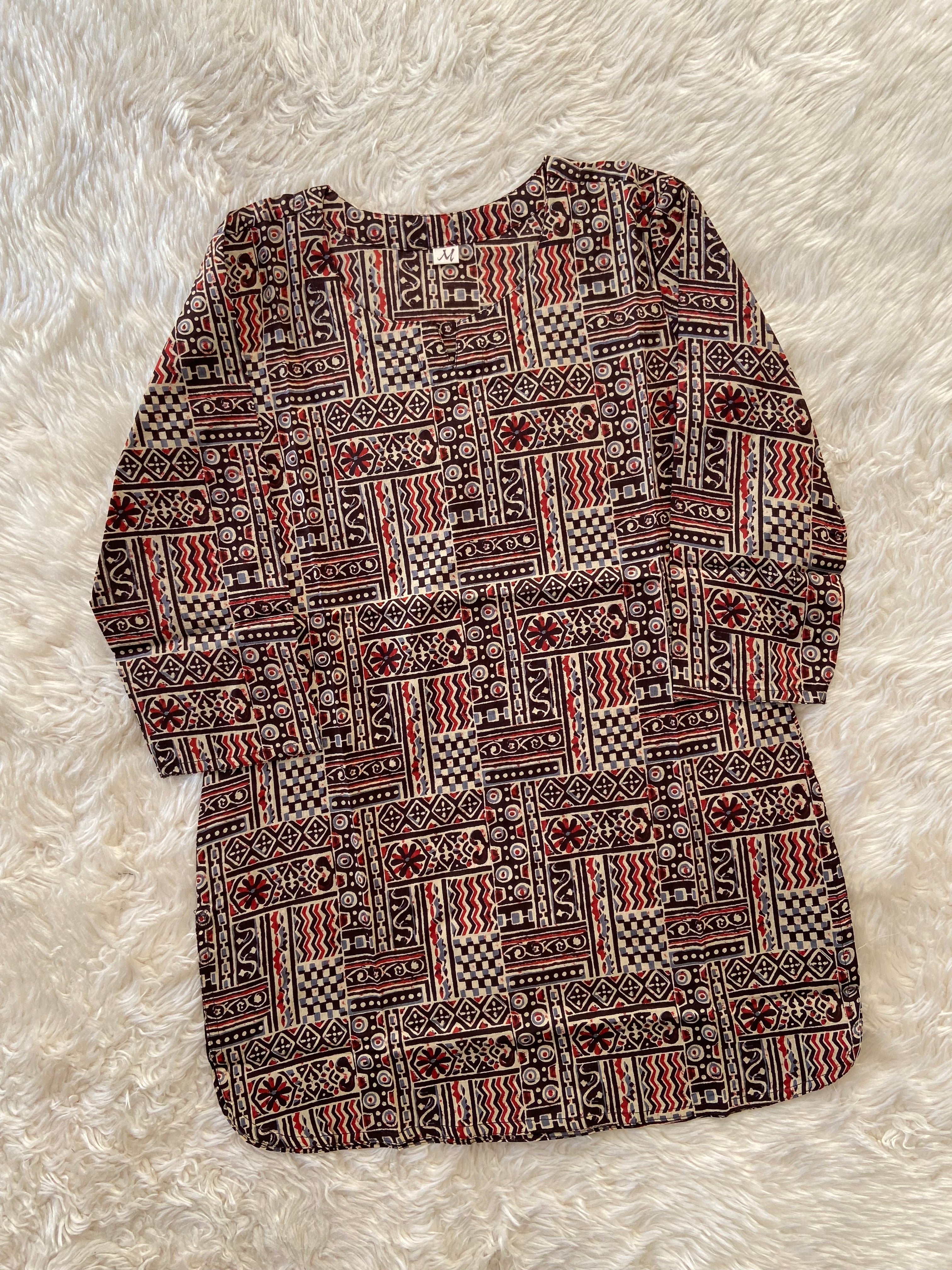 Premium Cotton Kalamkari Print Lounge Wear