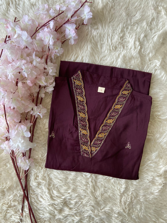 Pure Muslin Silk kurti