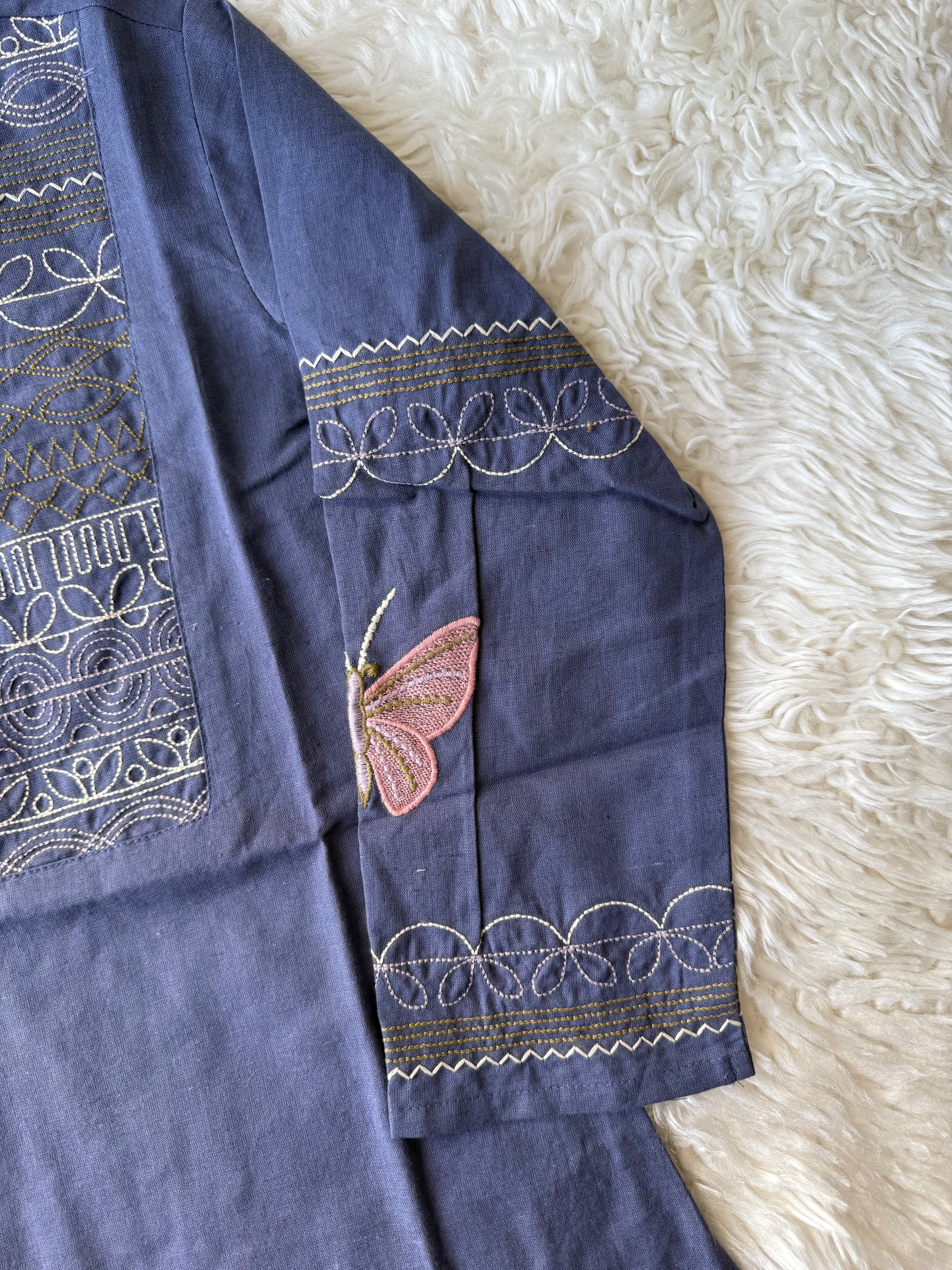 Khadi Cotton Short Kurti