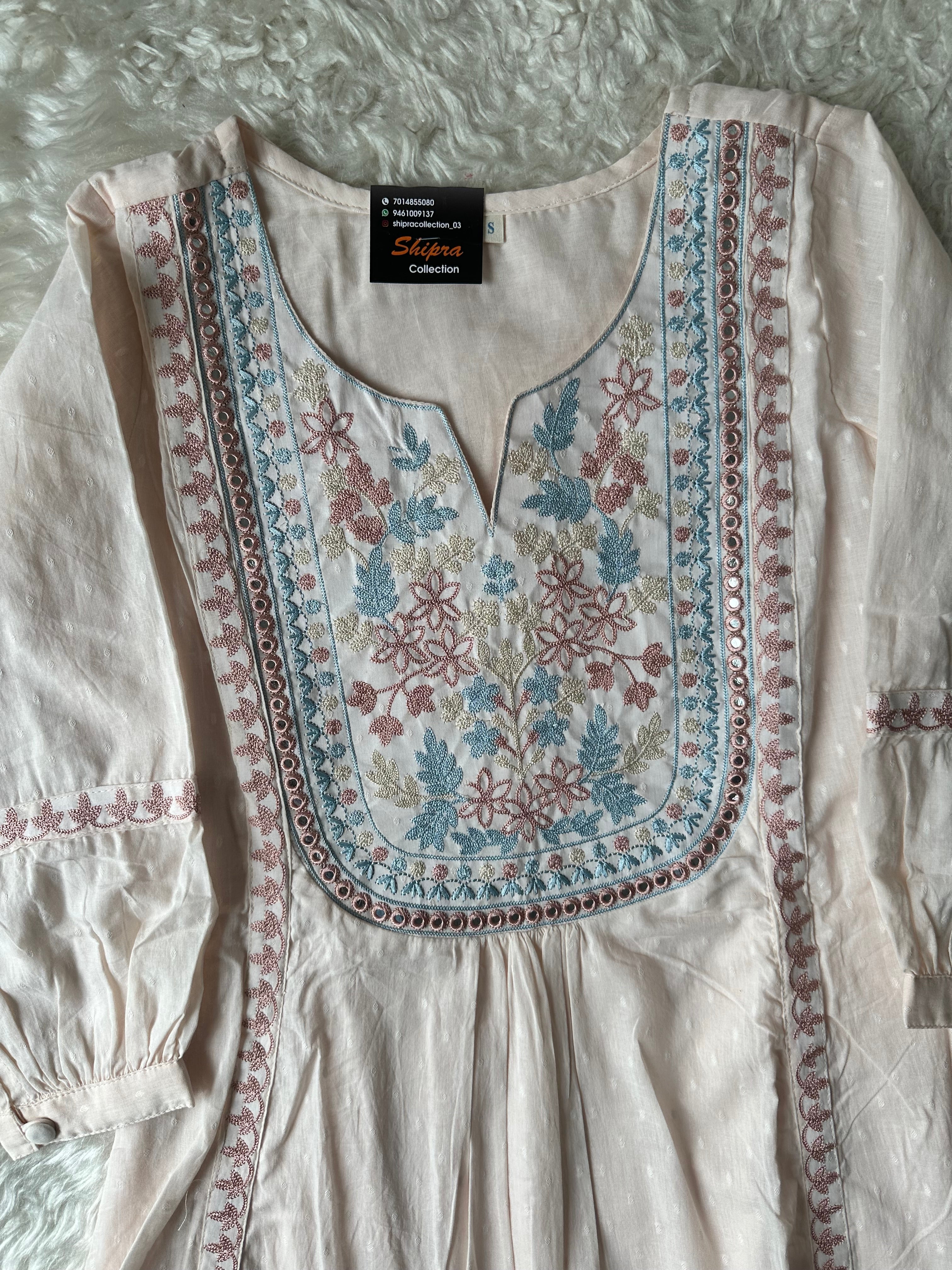 Premium Mul Cotton Thread Work Collection