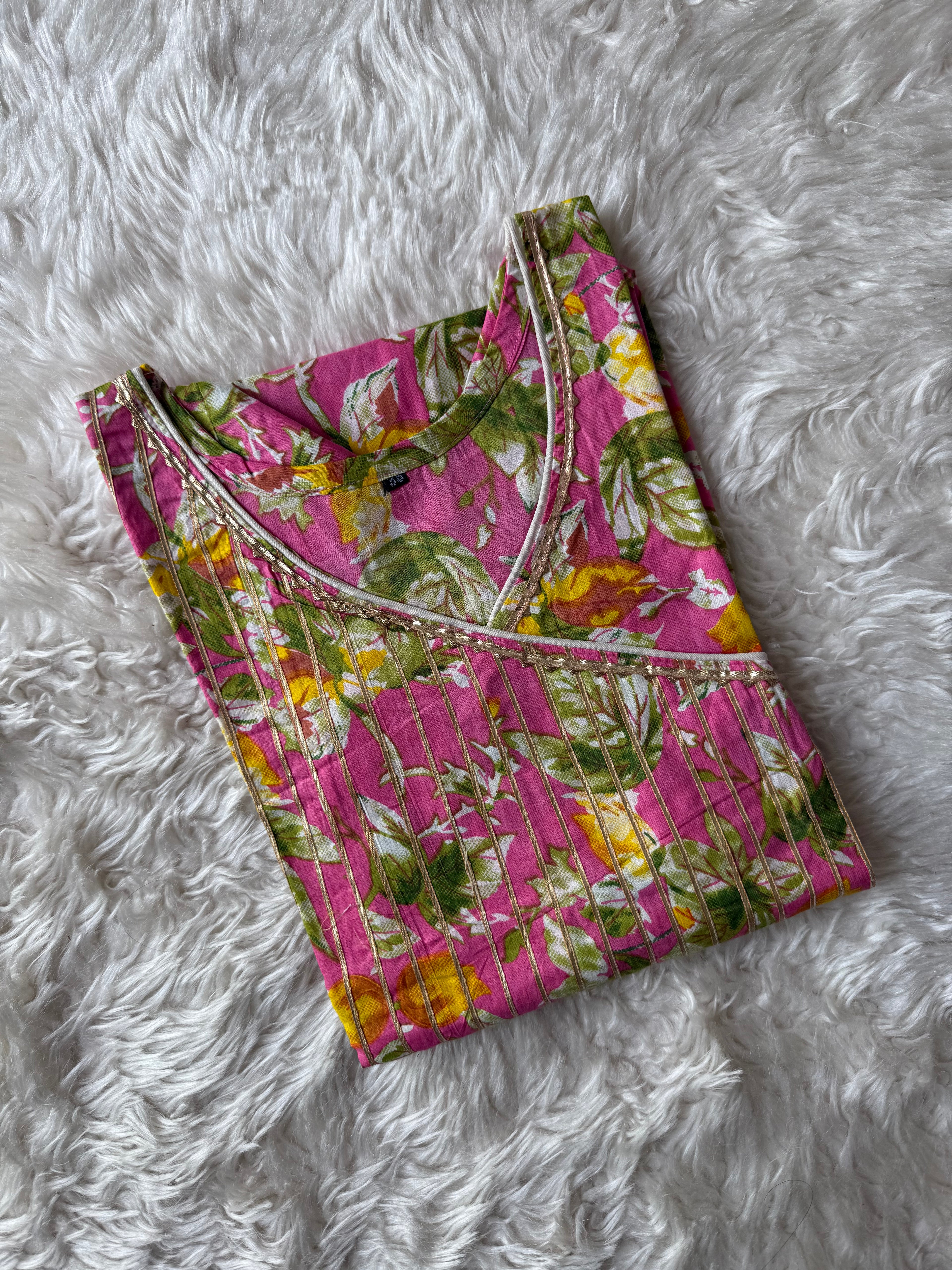 Pure Cotton Kurti