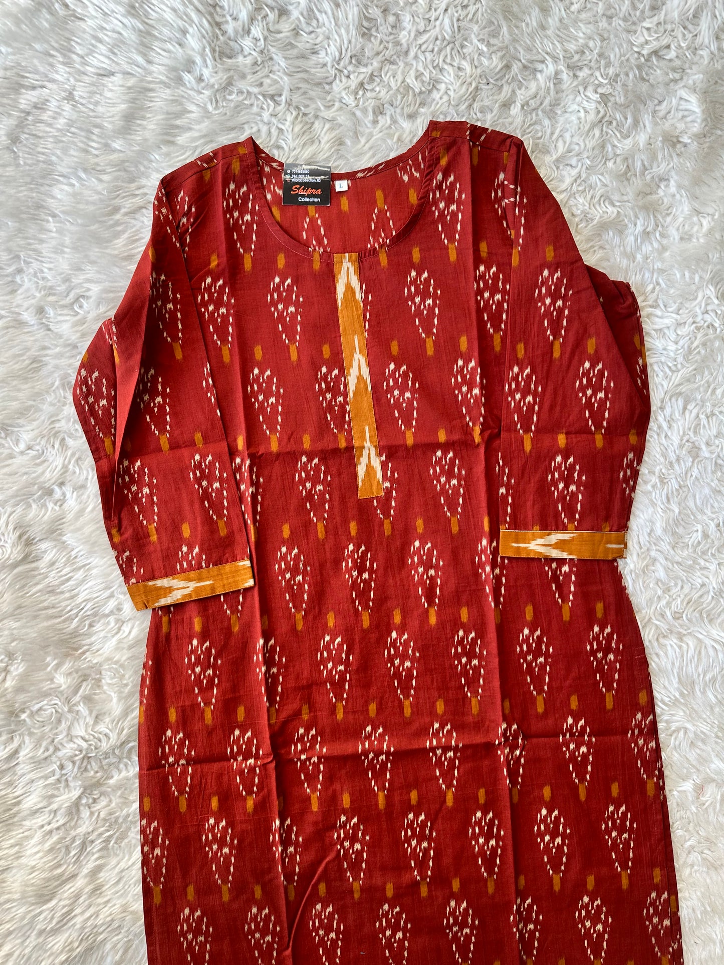 Premium Cotton Kurti Pant Jacket Set