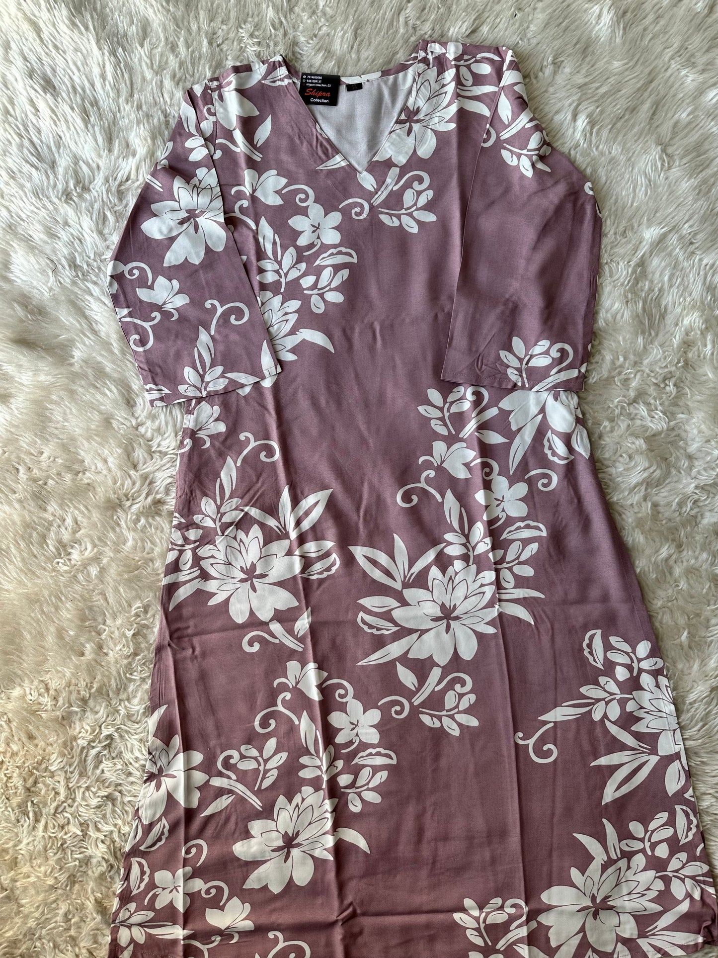 Makhan Fabric feel💕 Kurti Plazo Set