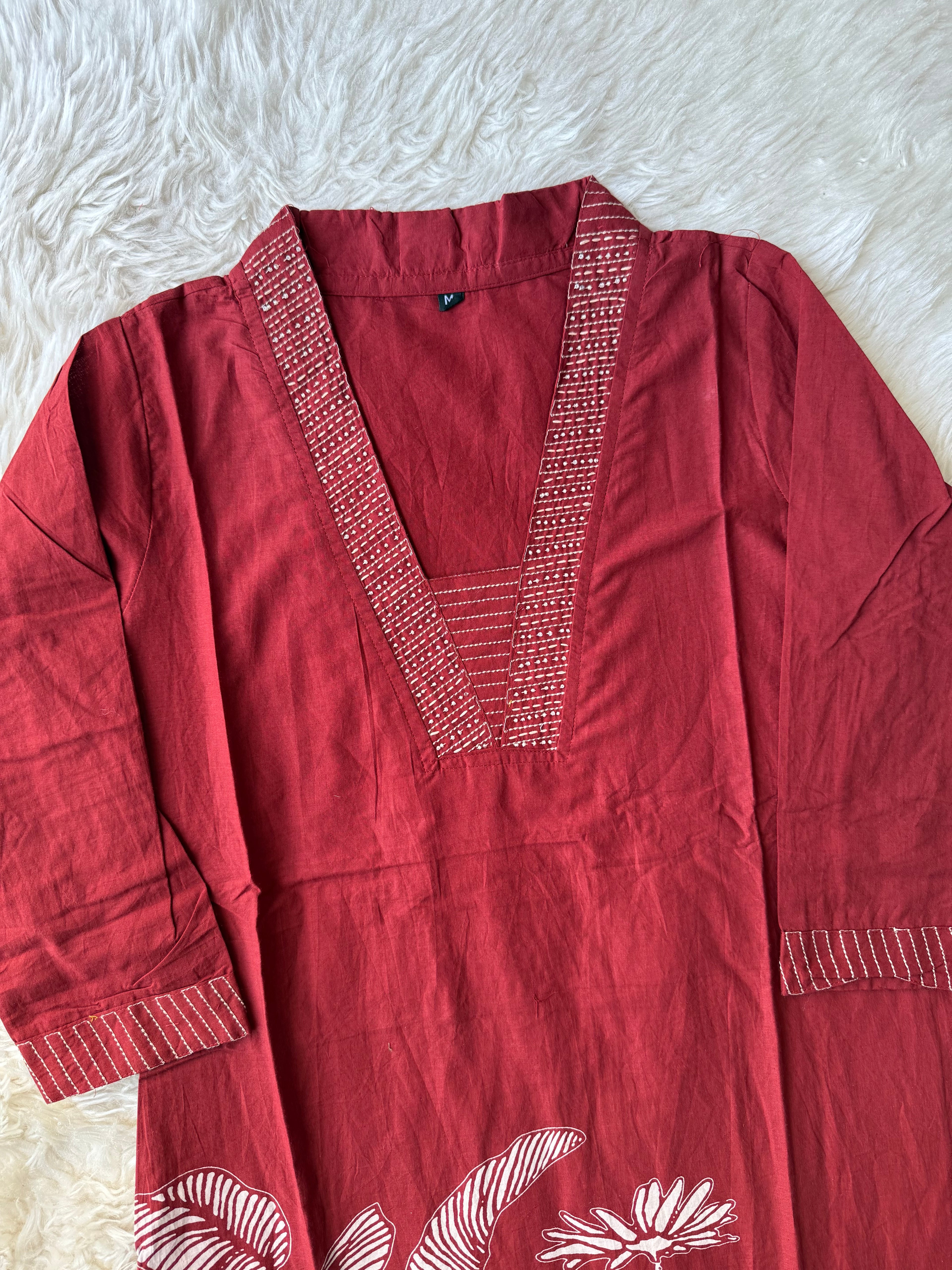 Budget Friendly Kurti Pant Dupatta Set