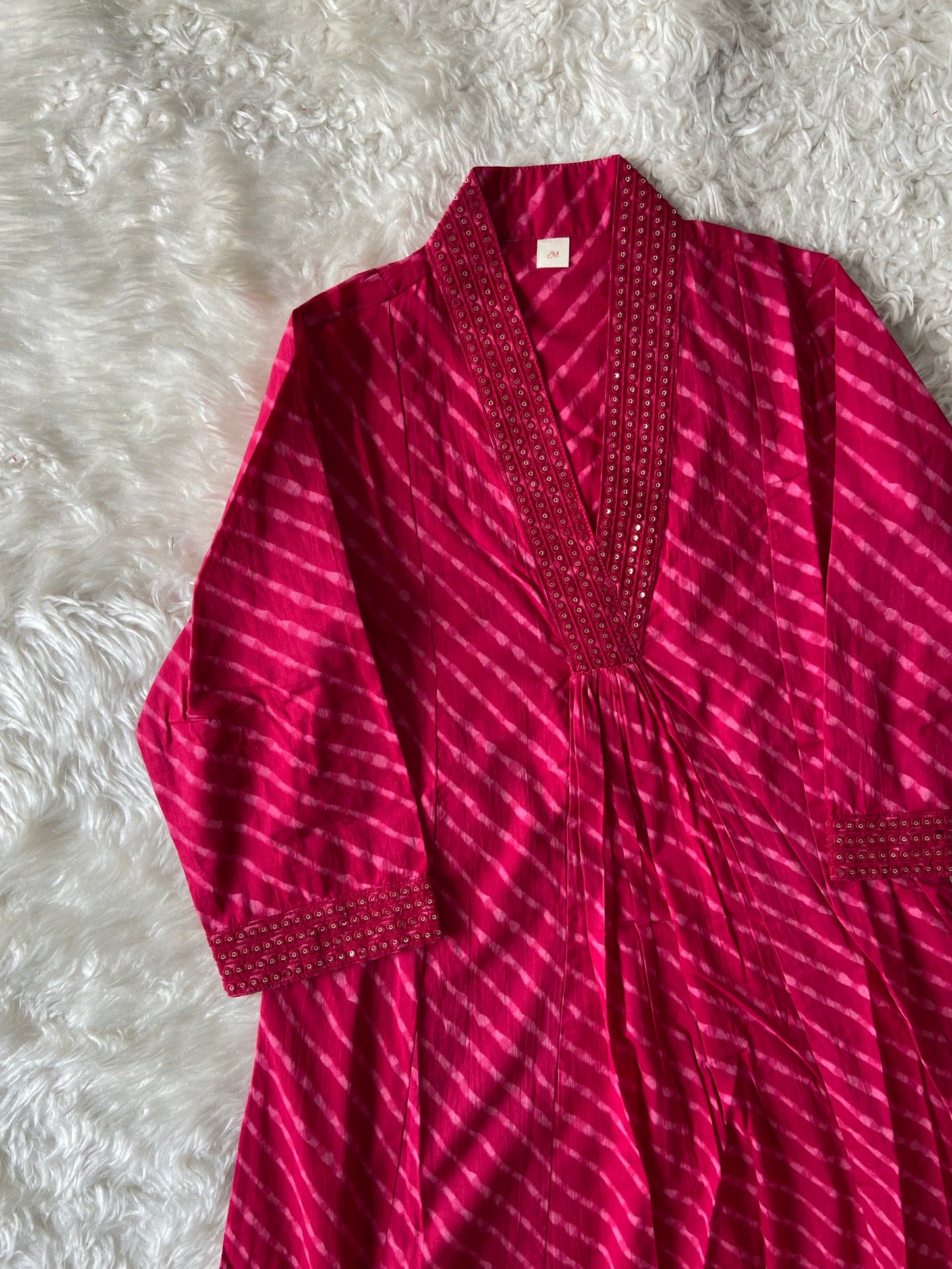 Premium Cotton Lehariya