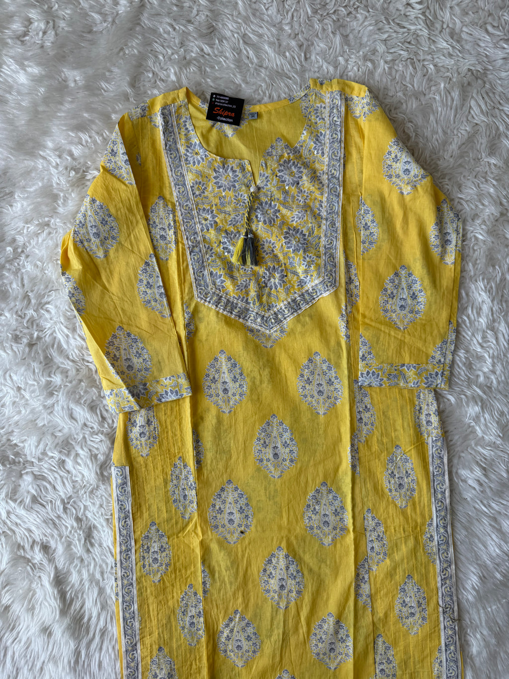 Premium Cotton Kurti Pant Dupatta Set
