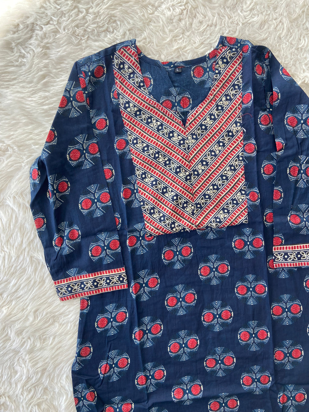Cotton Kurti Pant Set