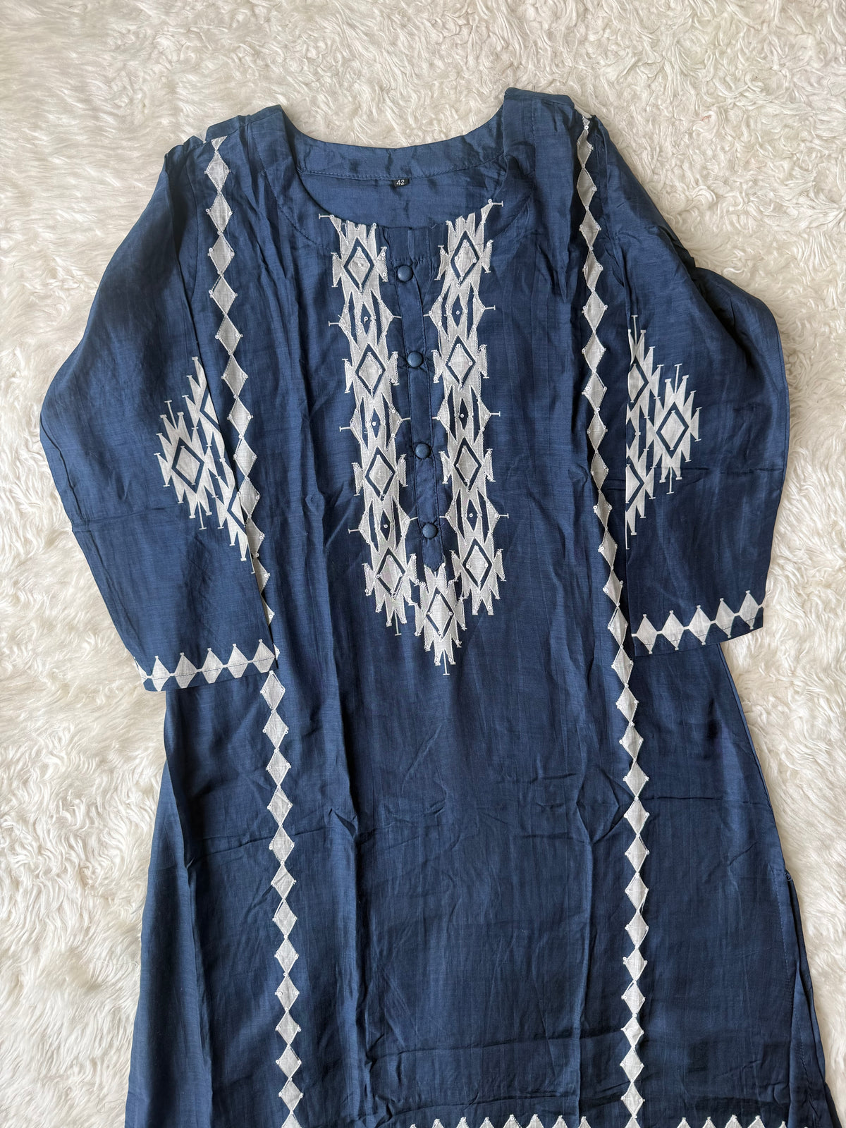 Butter Silk Kurti Pant Dupatta Set