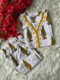 Cotton Kurti Pant Set