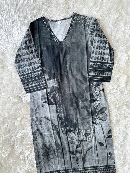 Premium Cotton Digital Print Kurti