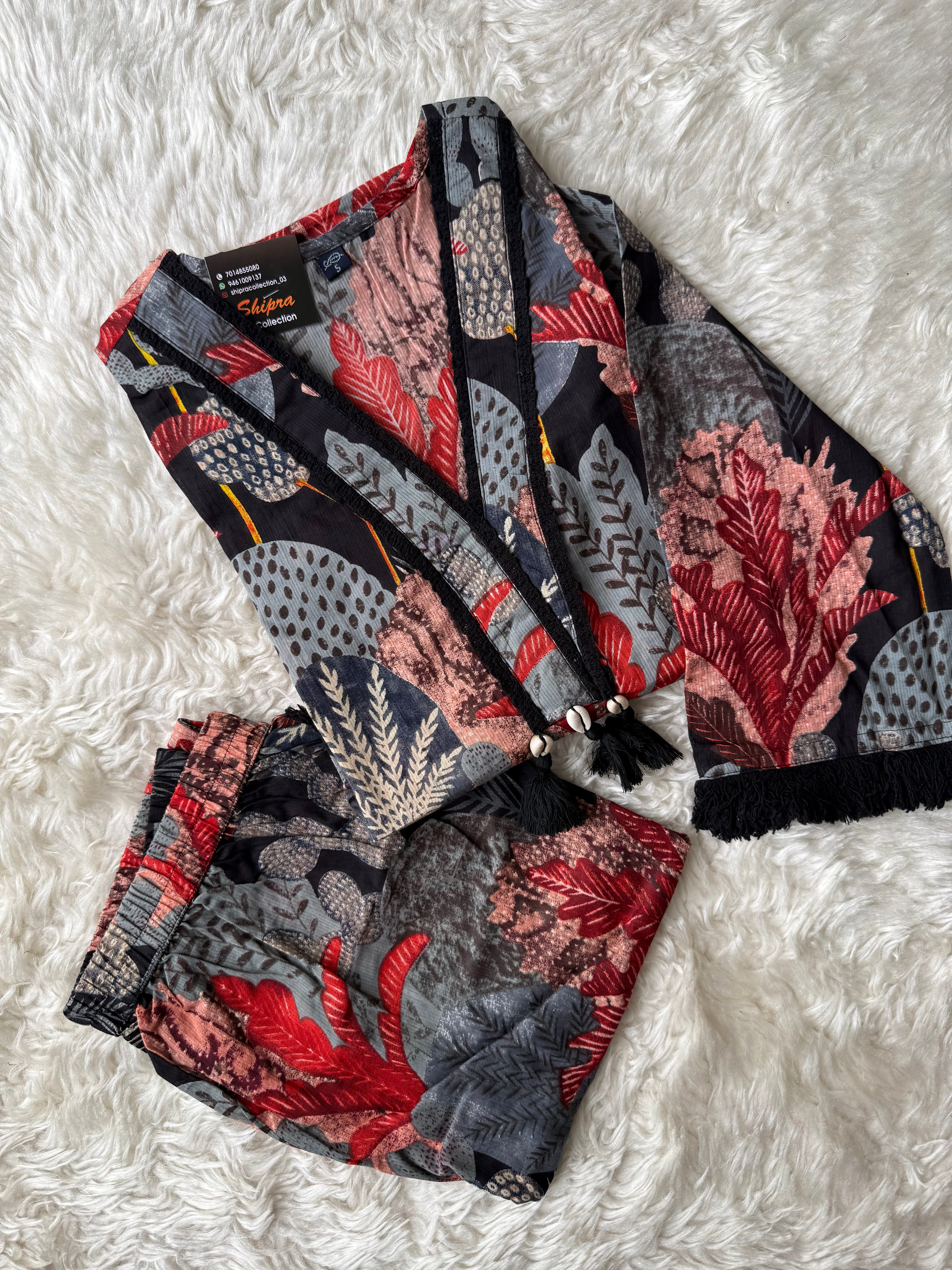 Pure Cotton  Co-ord Set