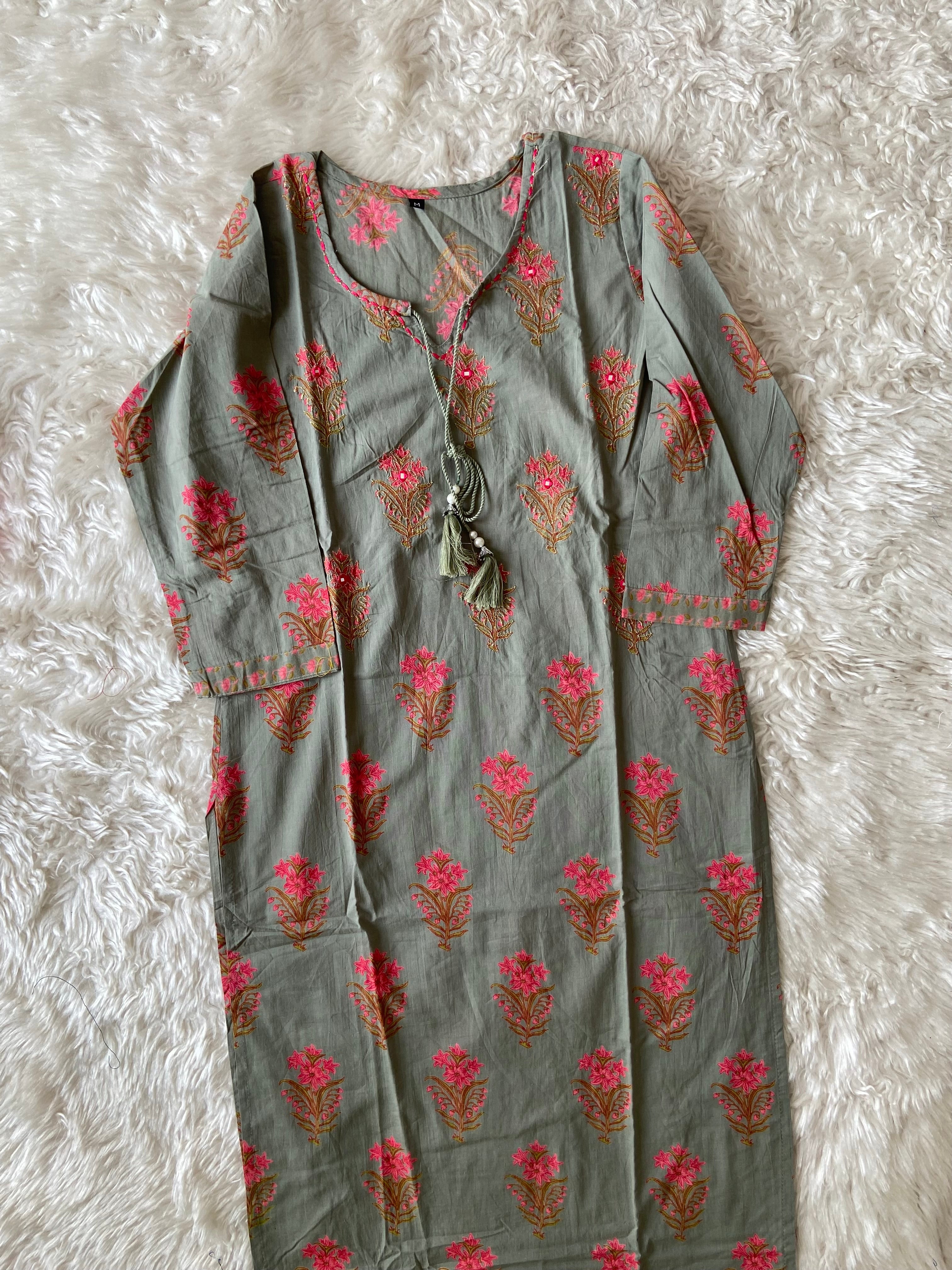 Pure Cotton Kurti