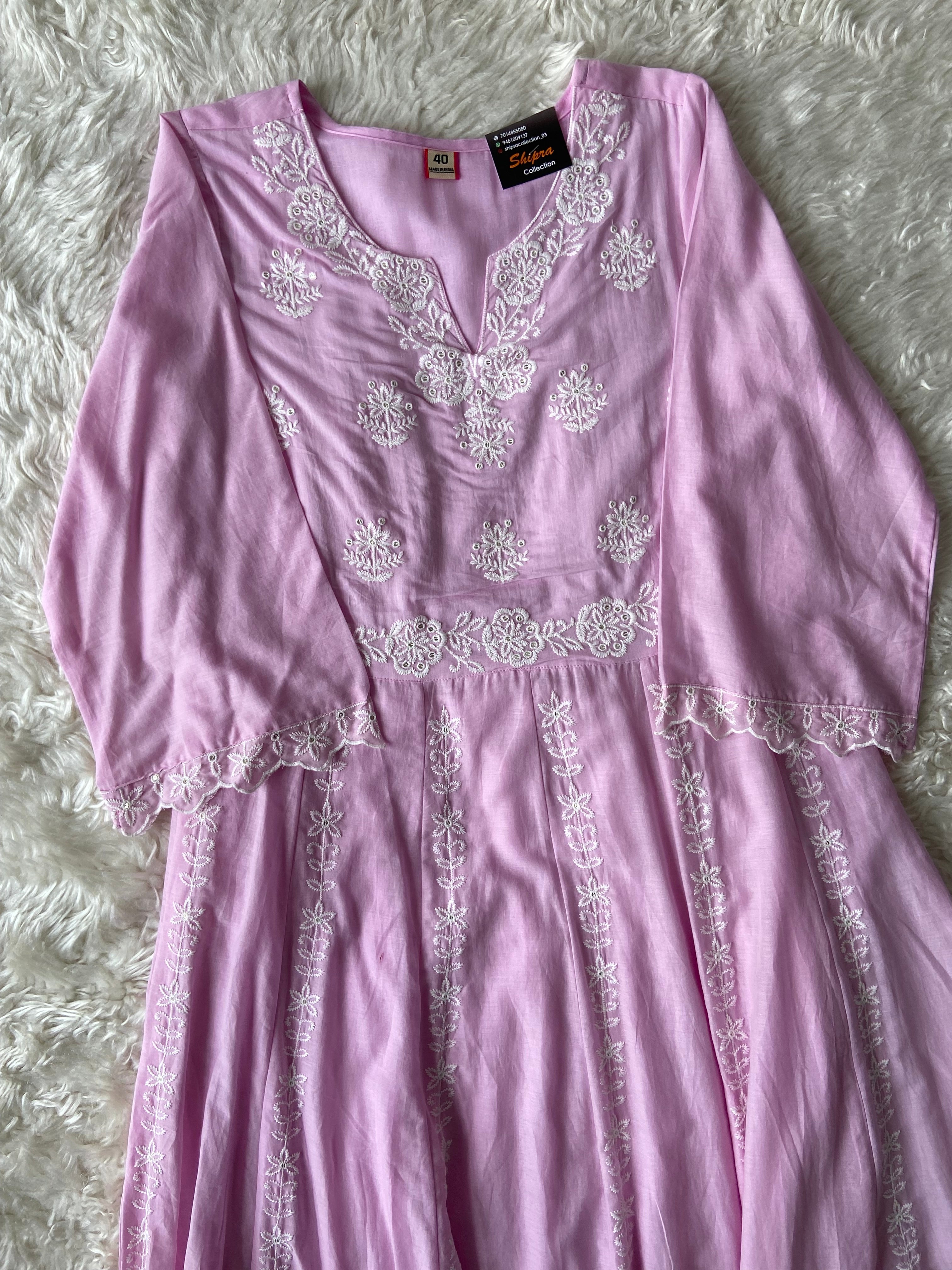 Premium Mul Cotton Thread Work Collection