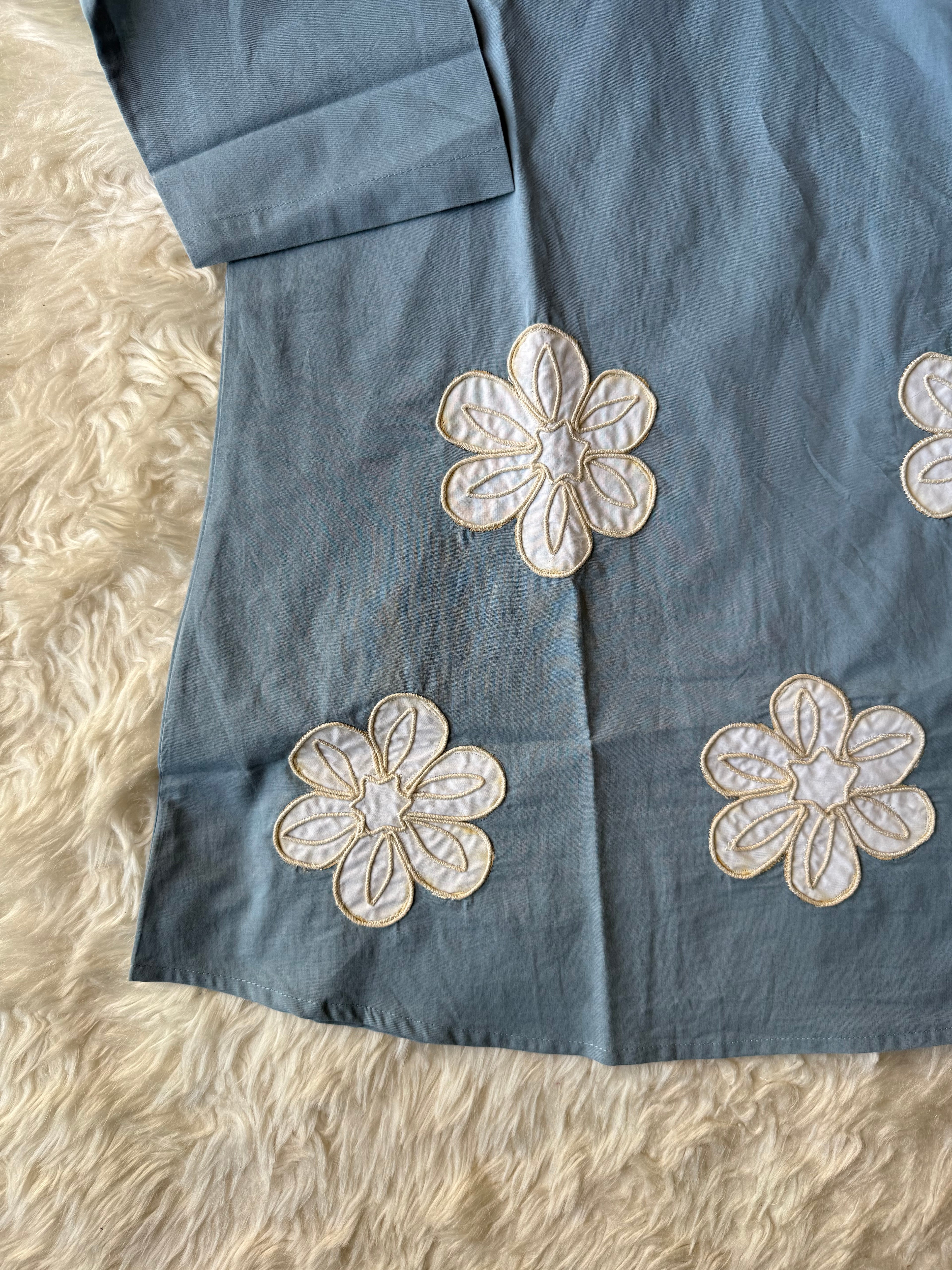 Breathable Cotton Patch Work Co-ord Set