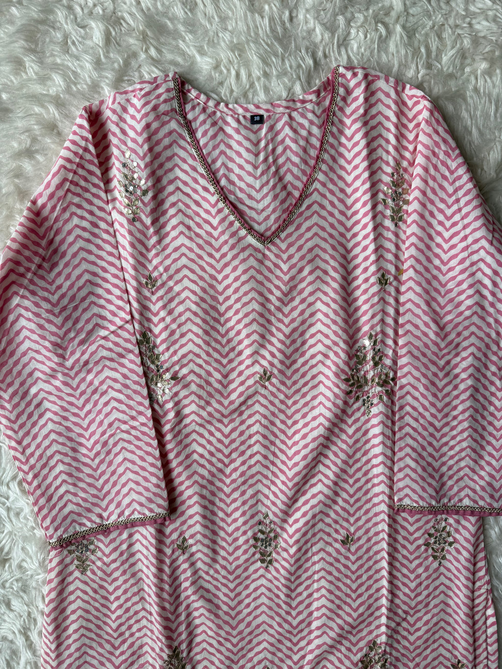 Premium Cotton Kurti Sharara Dupatta Set