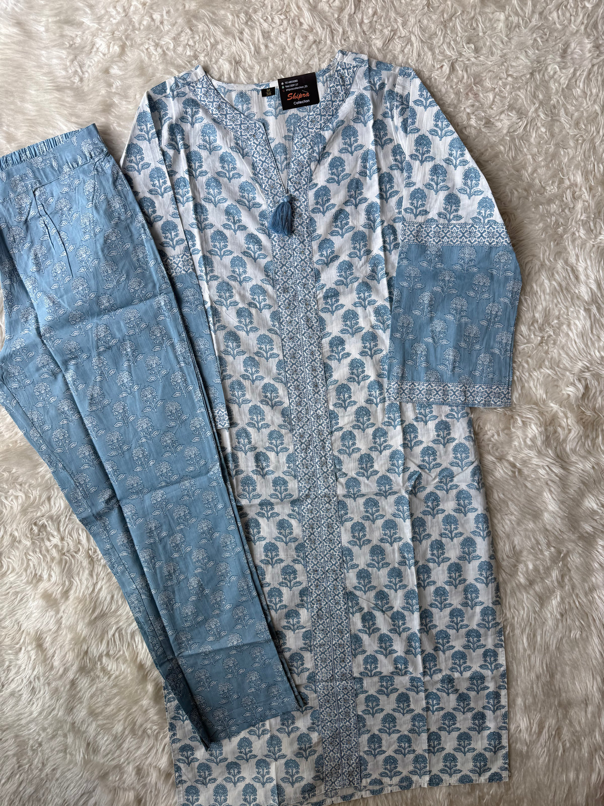 Premium Cotton Kurti Pant Set