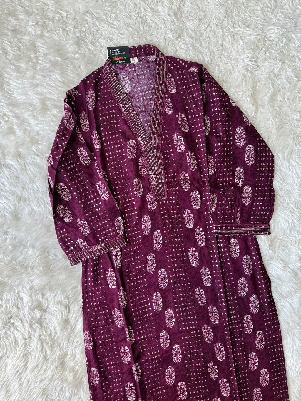Soft Rayon Kurti Pant Set