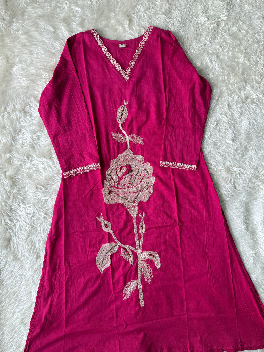 Premium Cotton Kurti Pant Dupatta Set