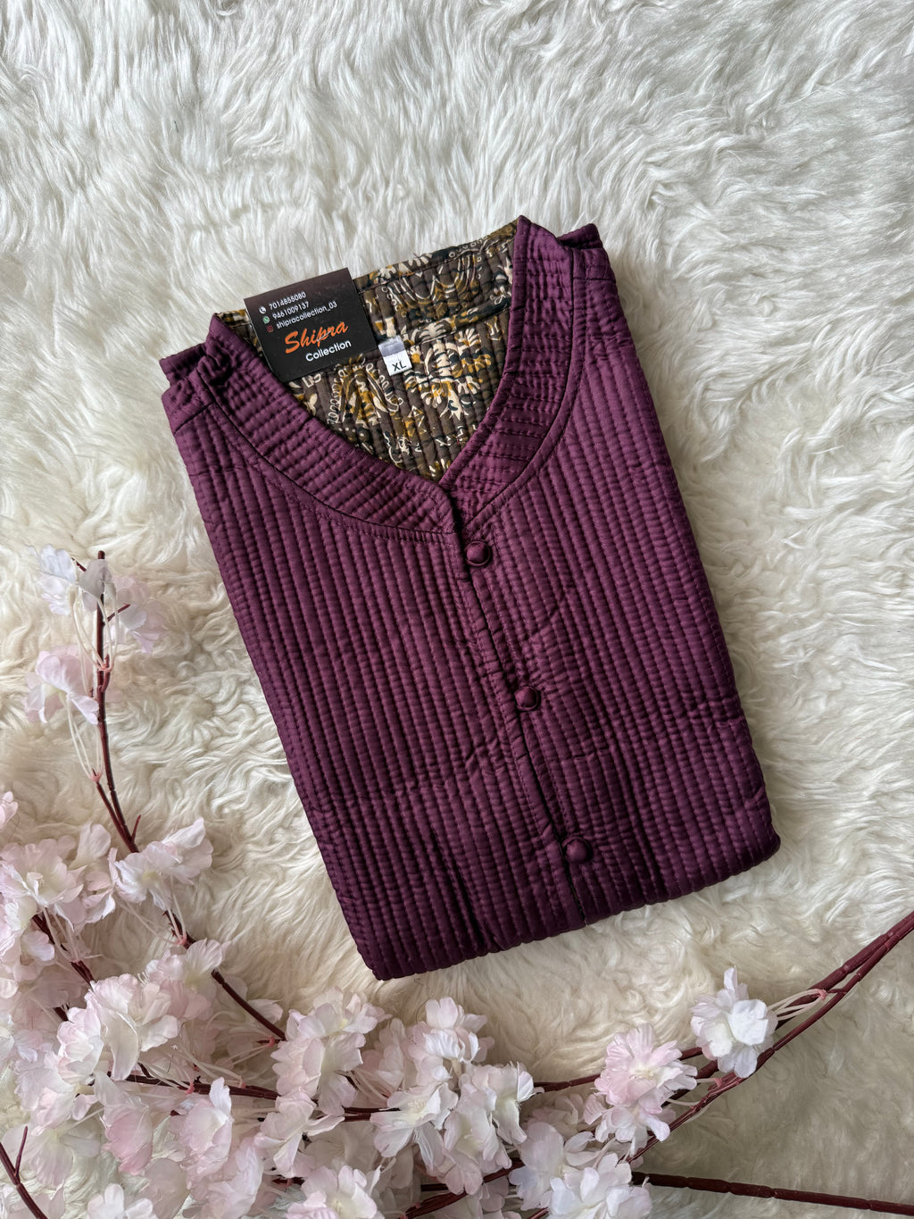 Reversible Quilted Sleevesless Jacket