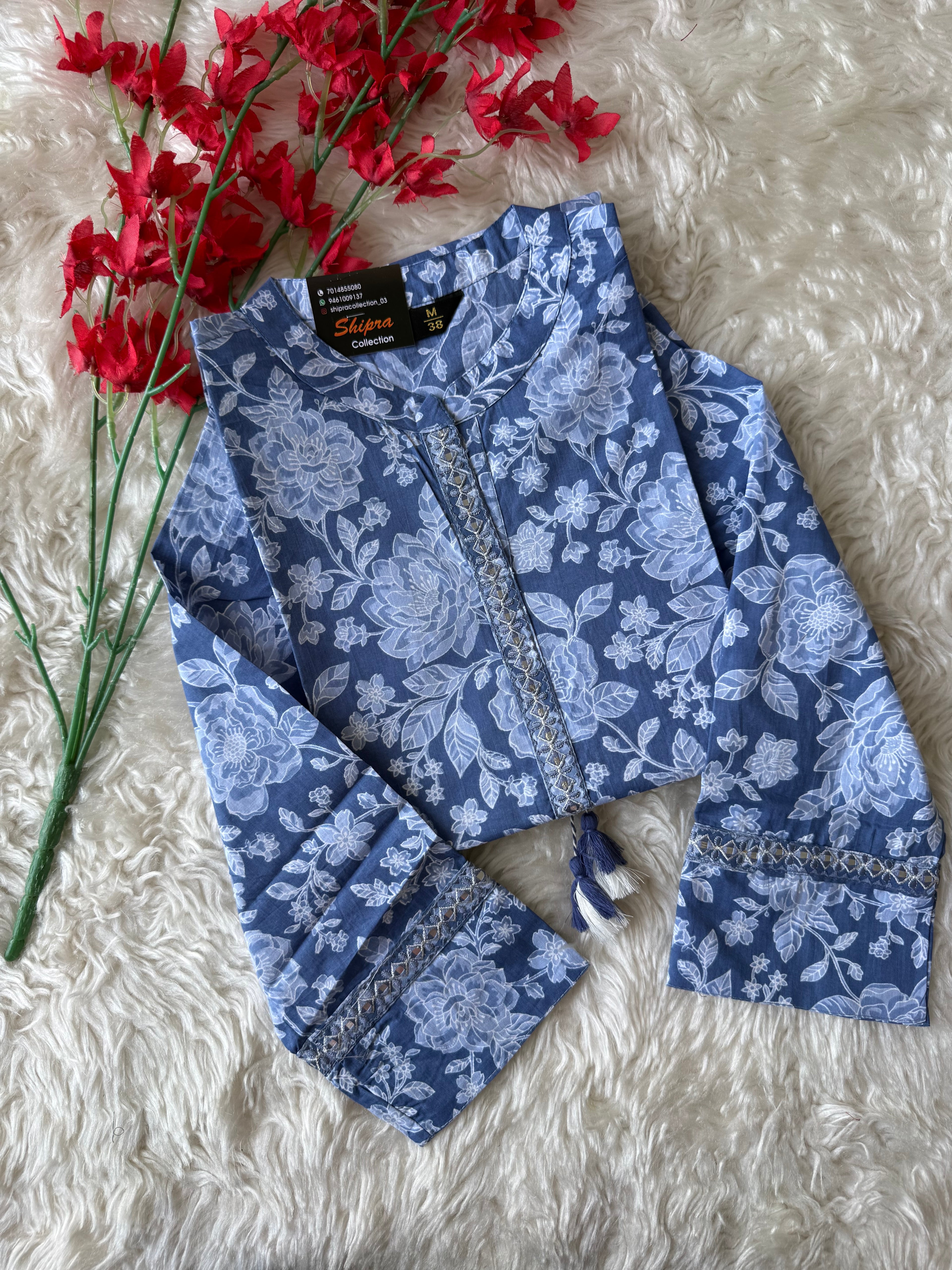 Premium Cotton Short Kurti