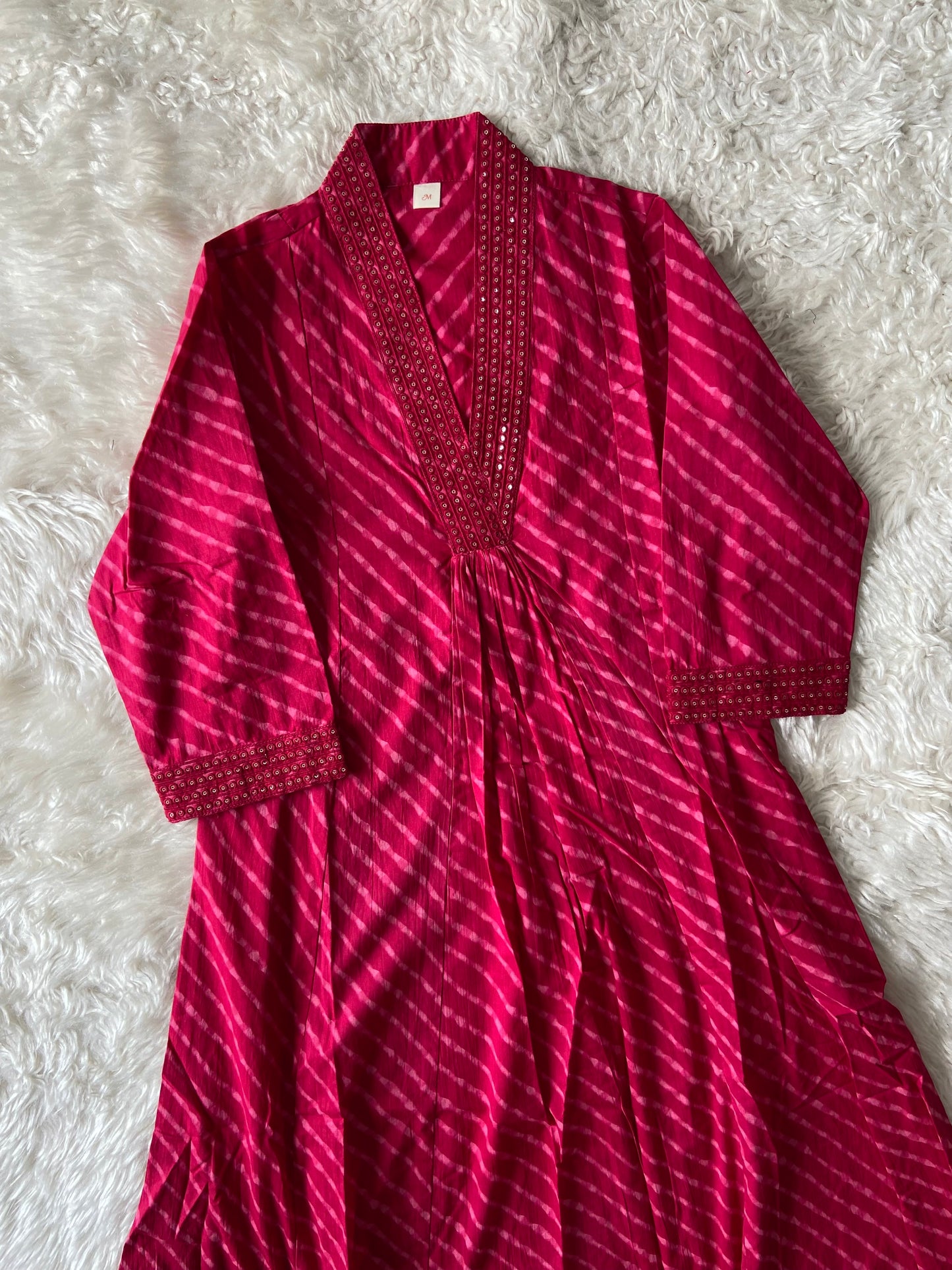Premium Cotton Lehariya