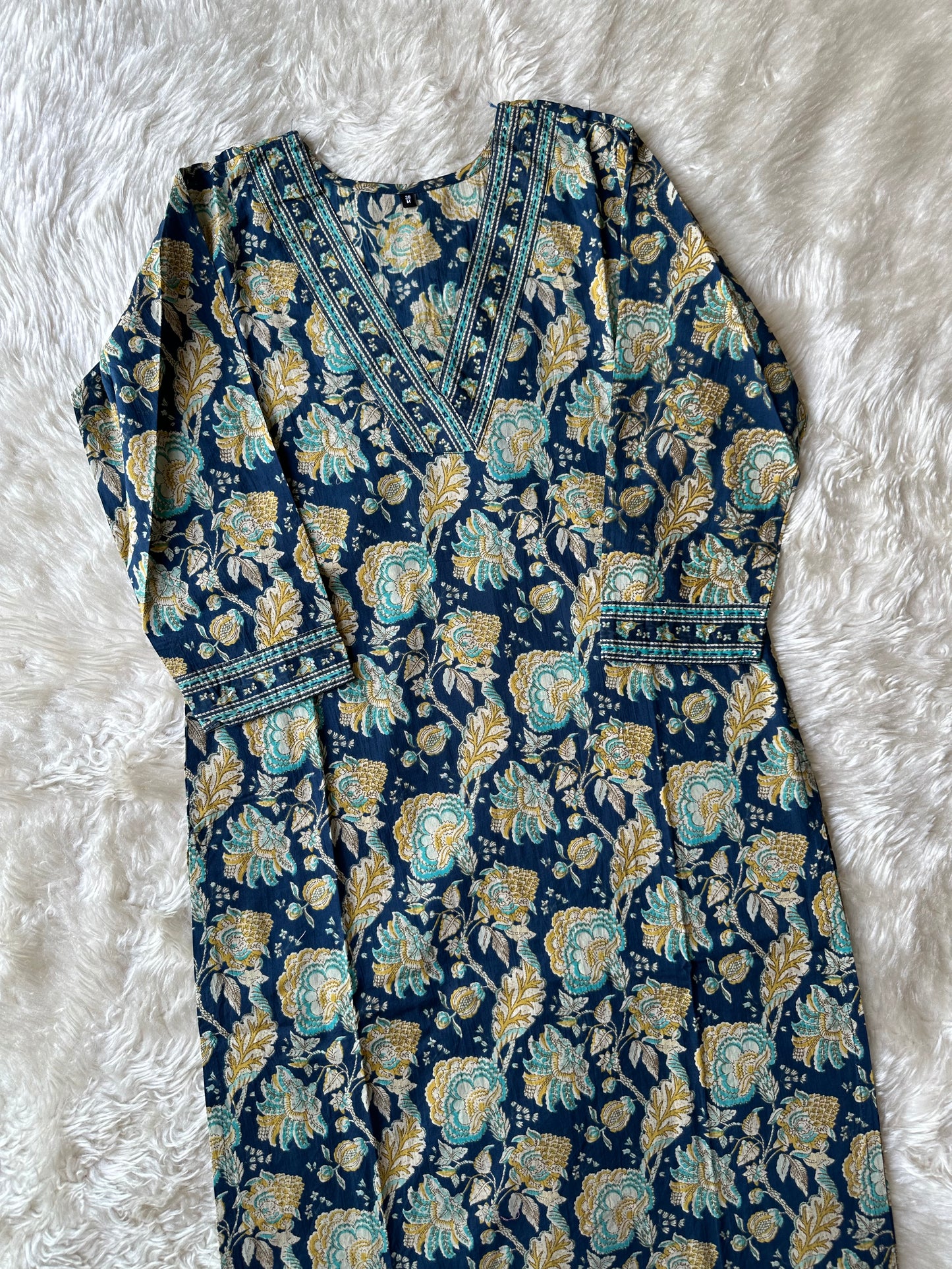 Premium Cotton Kurti Pant Dupatta Set