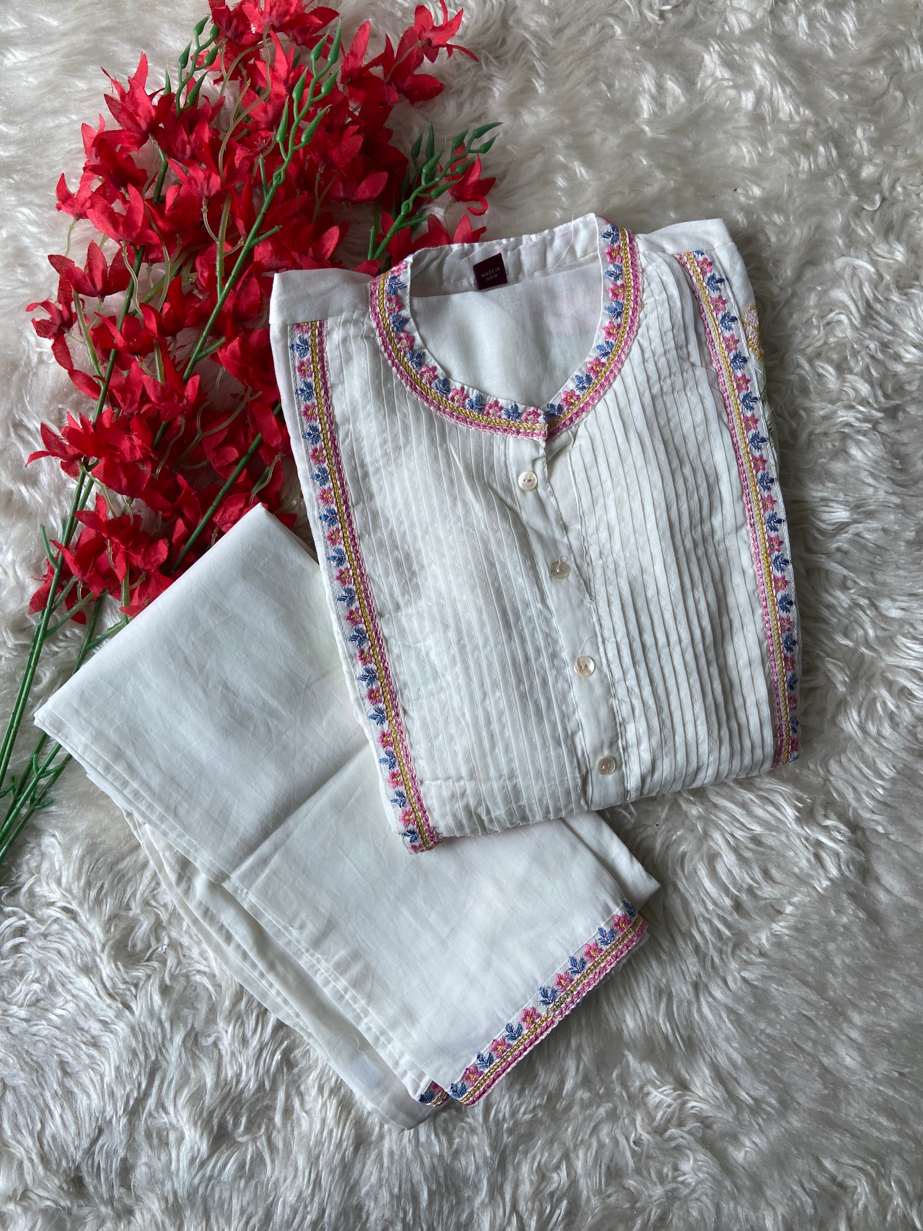 Thread Work Co-ord Set – Shipra Collection