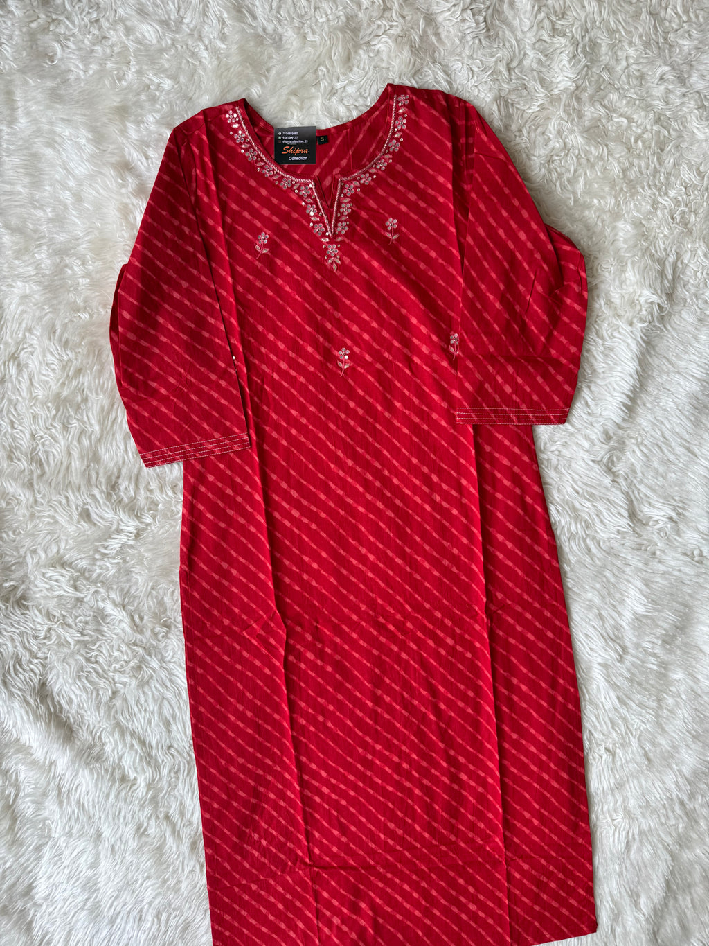 Premium Cotton Lehariya Set
