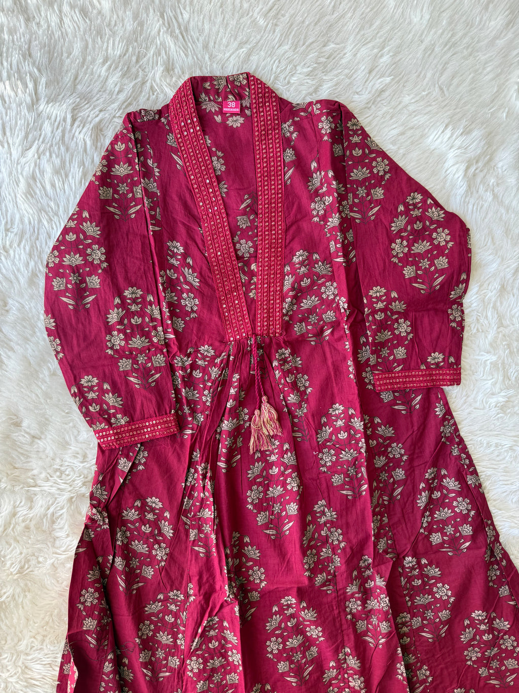 Premium Cotton Kurti Pant Dupatta Set