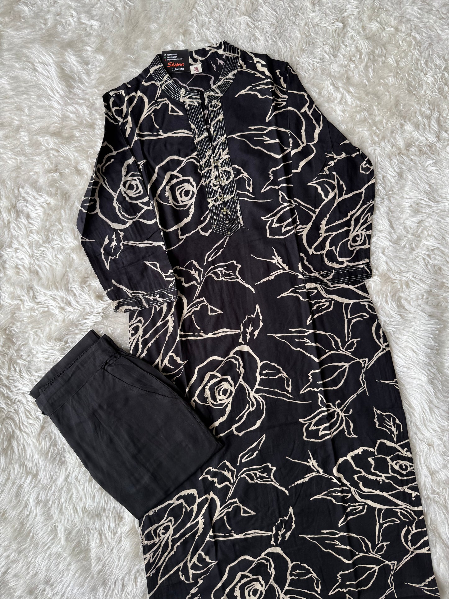 Soft Rayon Kurti Pant Set