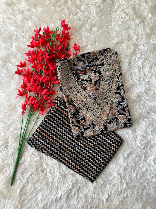 Rayon Kurti Pant Set
