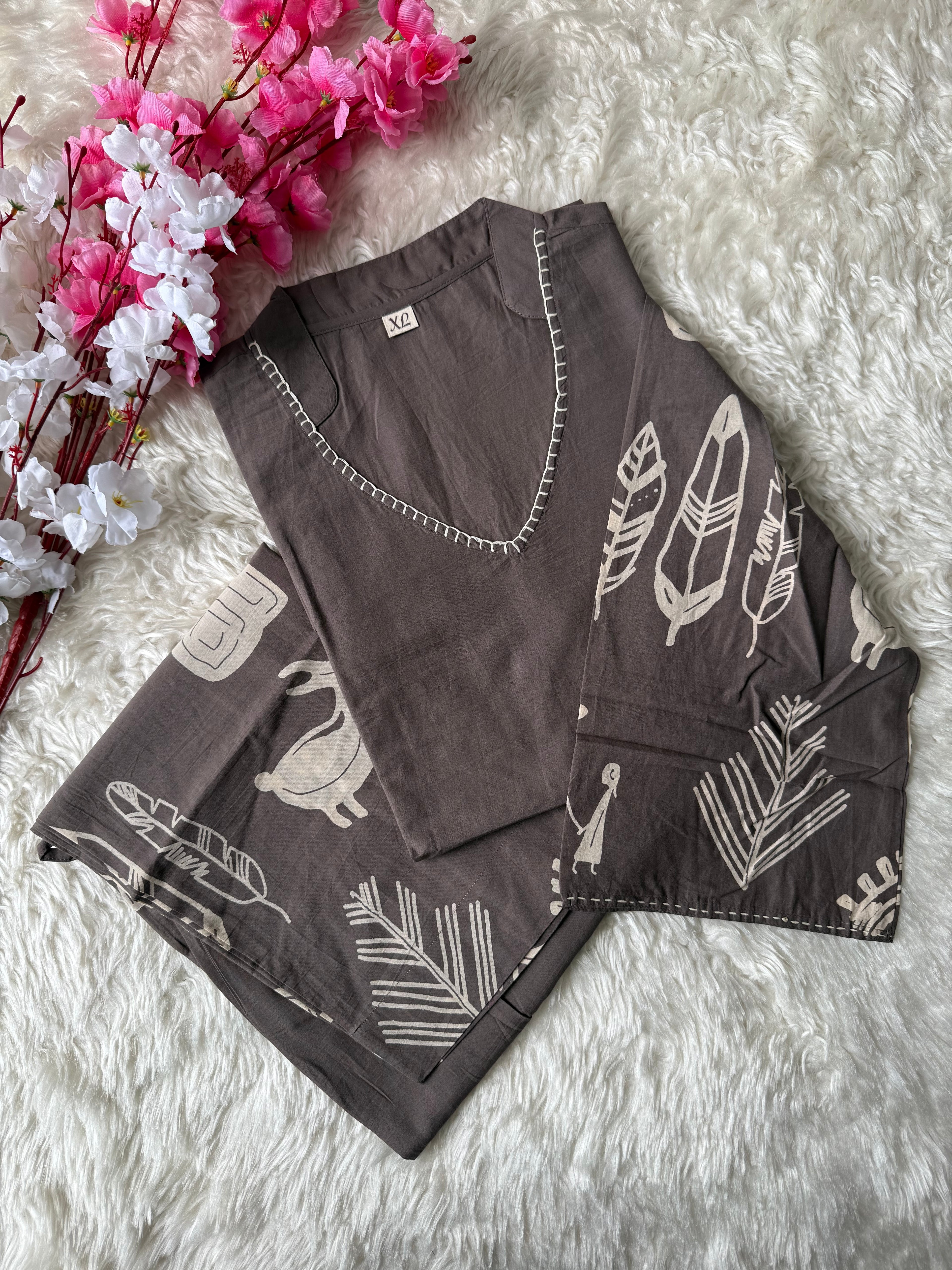 Pure Cotton Co-ord Set