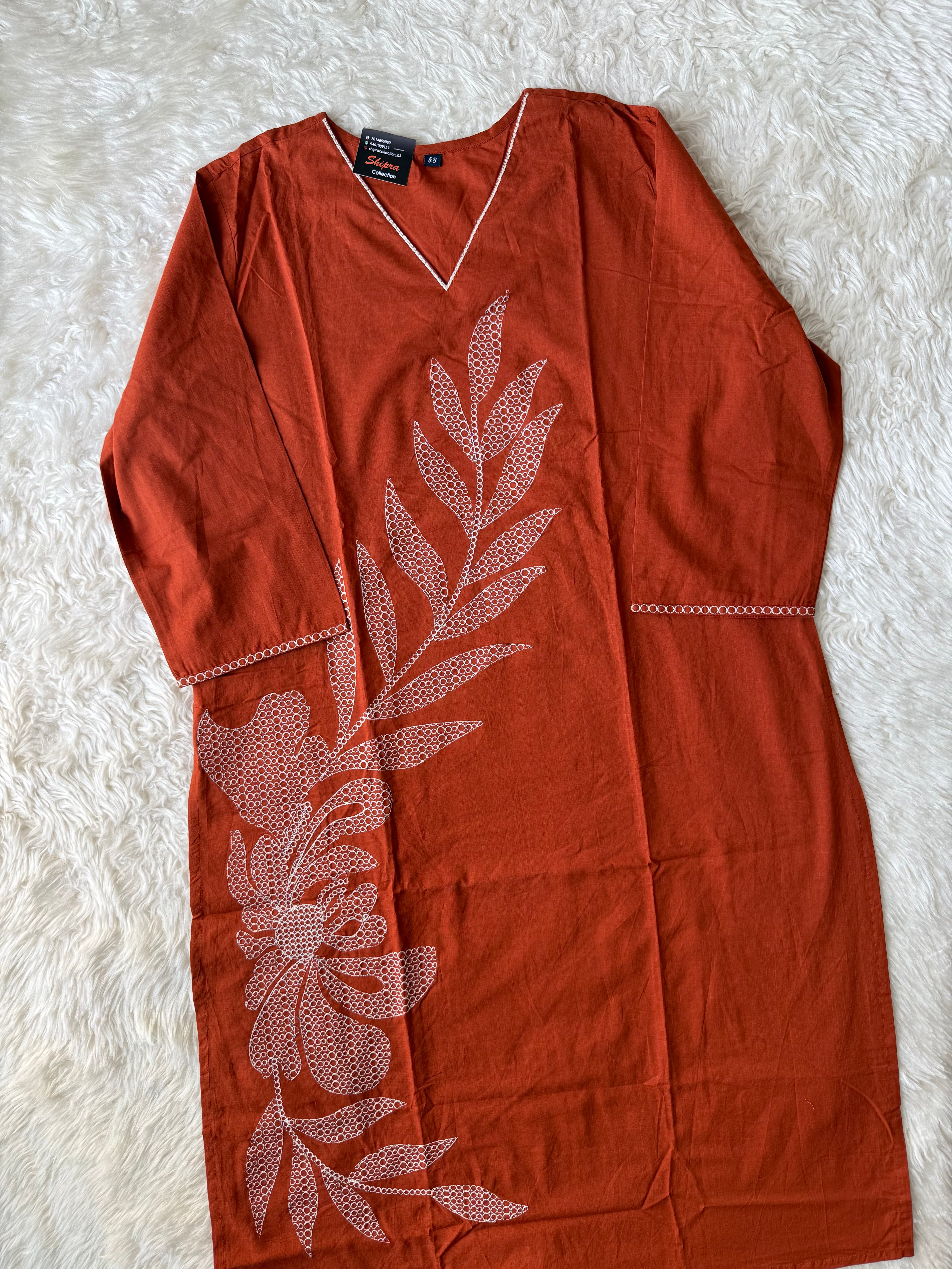 Premium Cotton Thread Work Collection