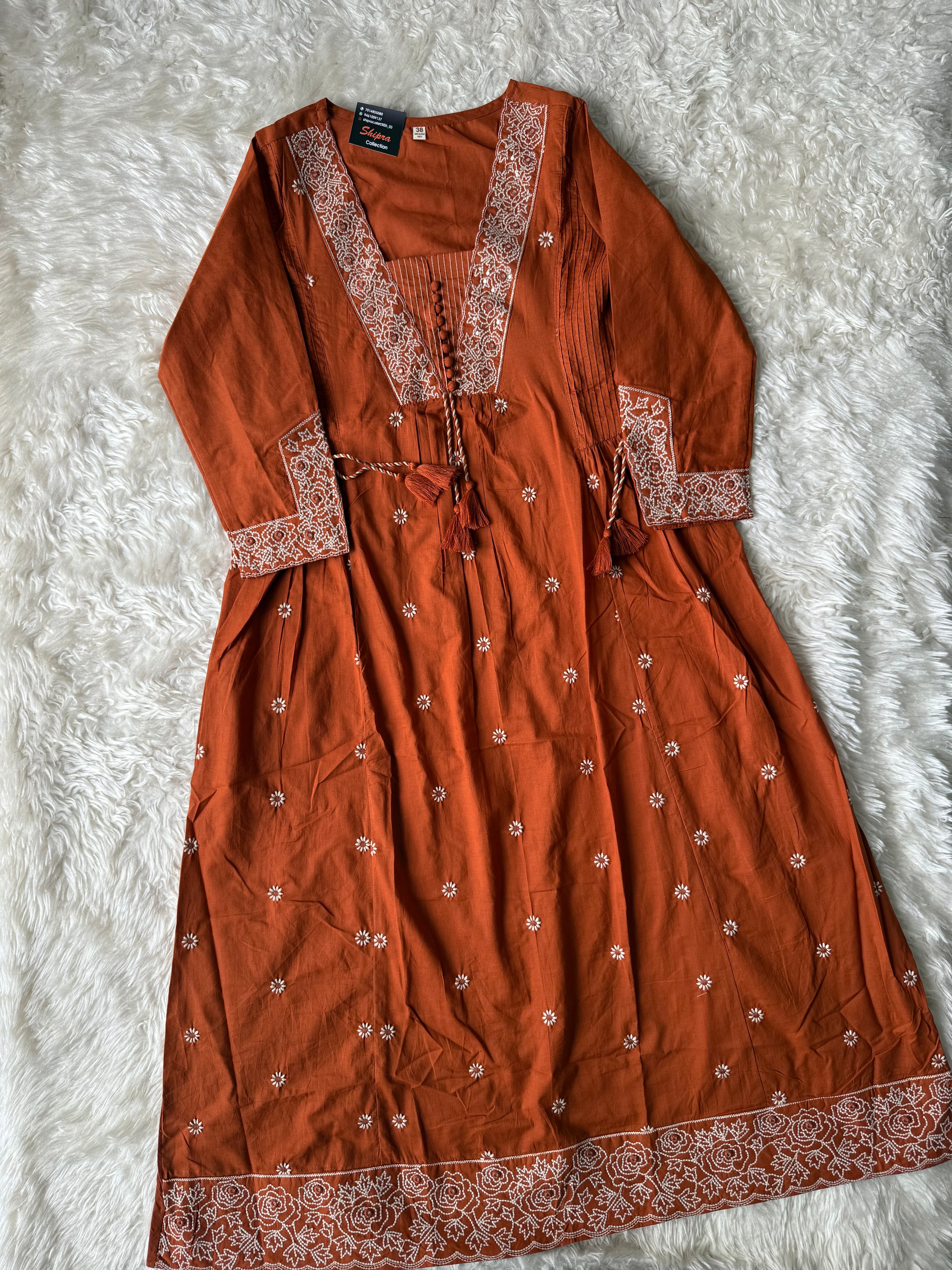 Premium Cotton Kurti Pant Dupatta Set