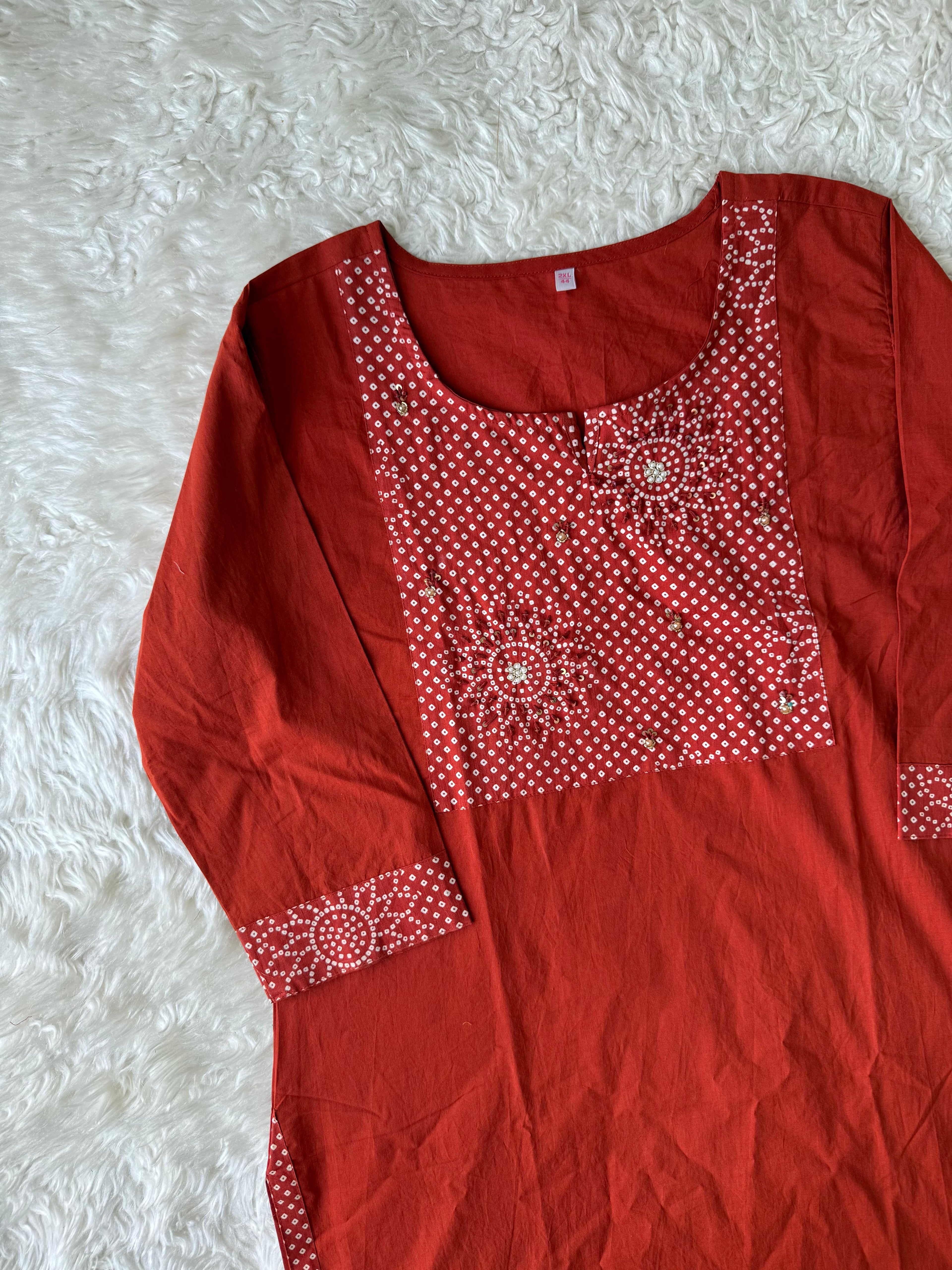 Premium Cotton Kurti