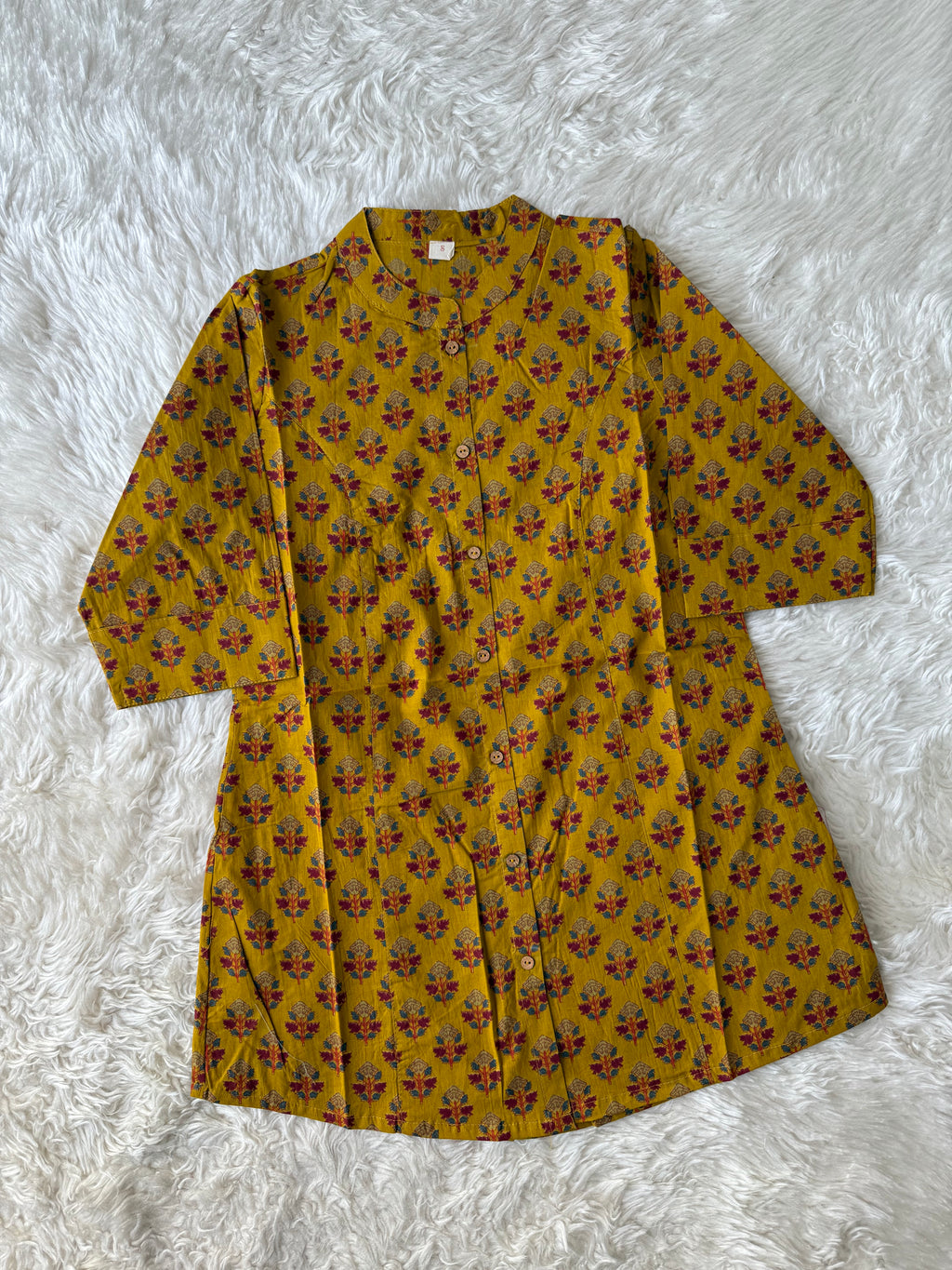 Premium Cotton Short Kurti