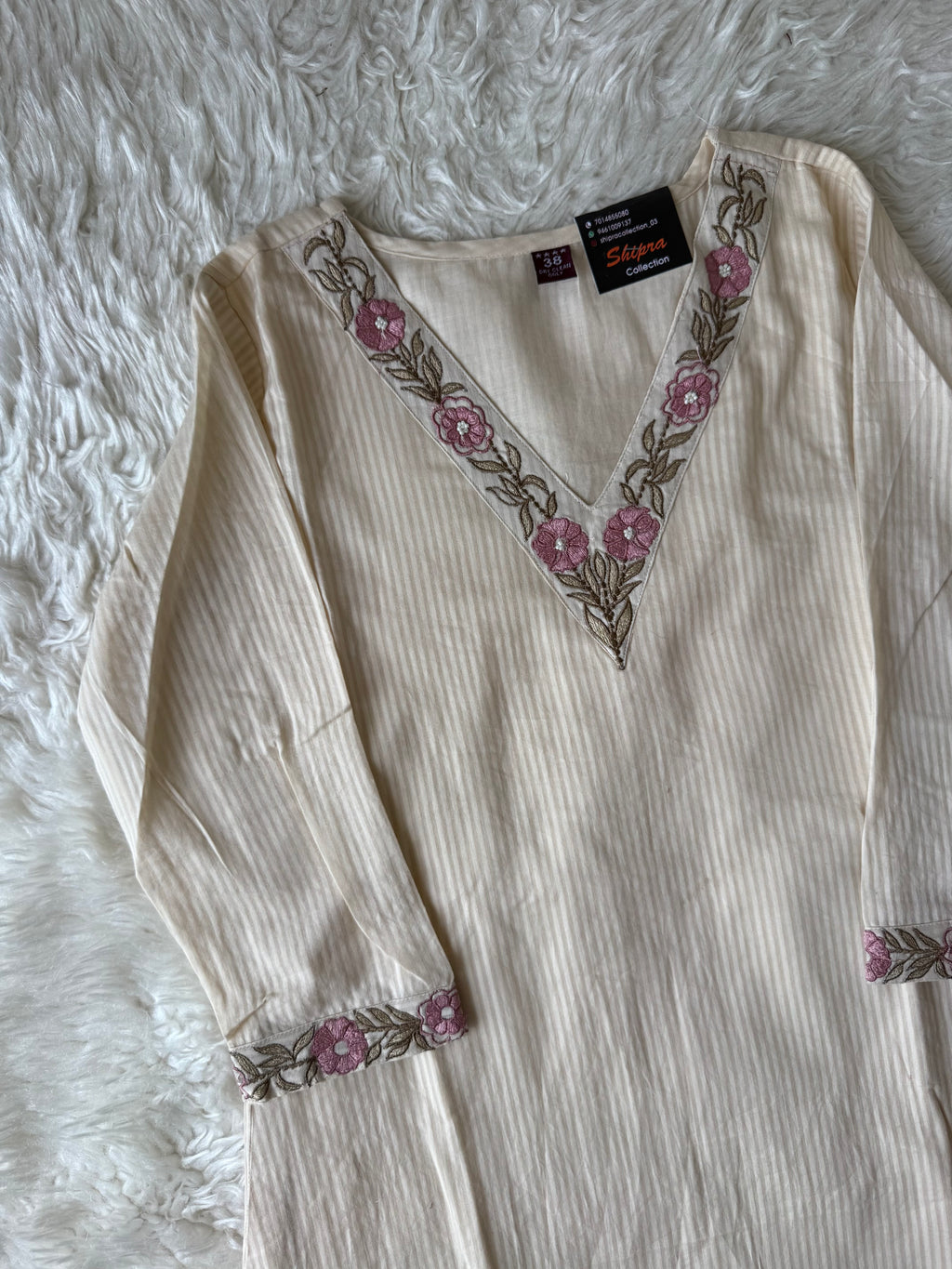 Mul Cotton Kurti Pant Dupatta Set