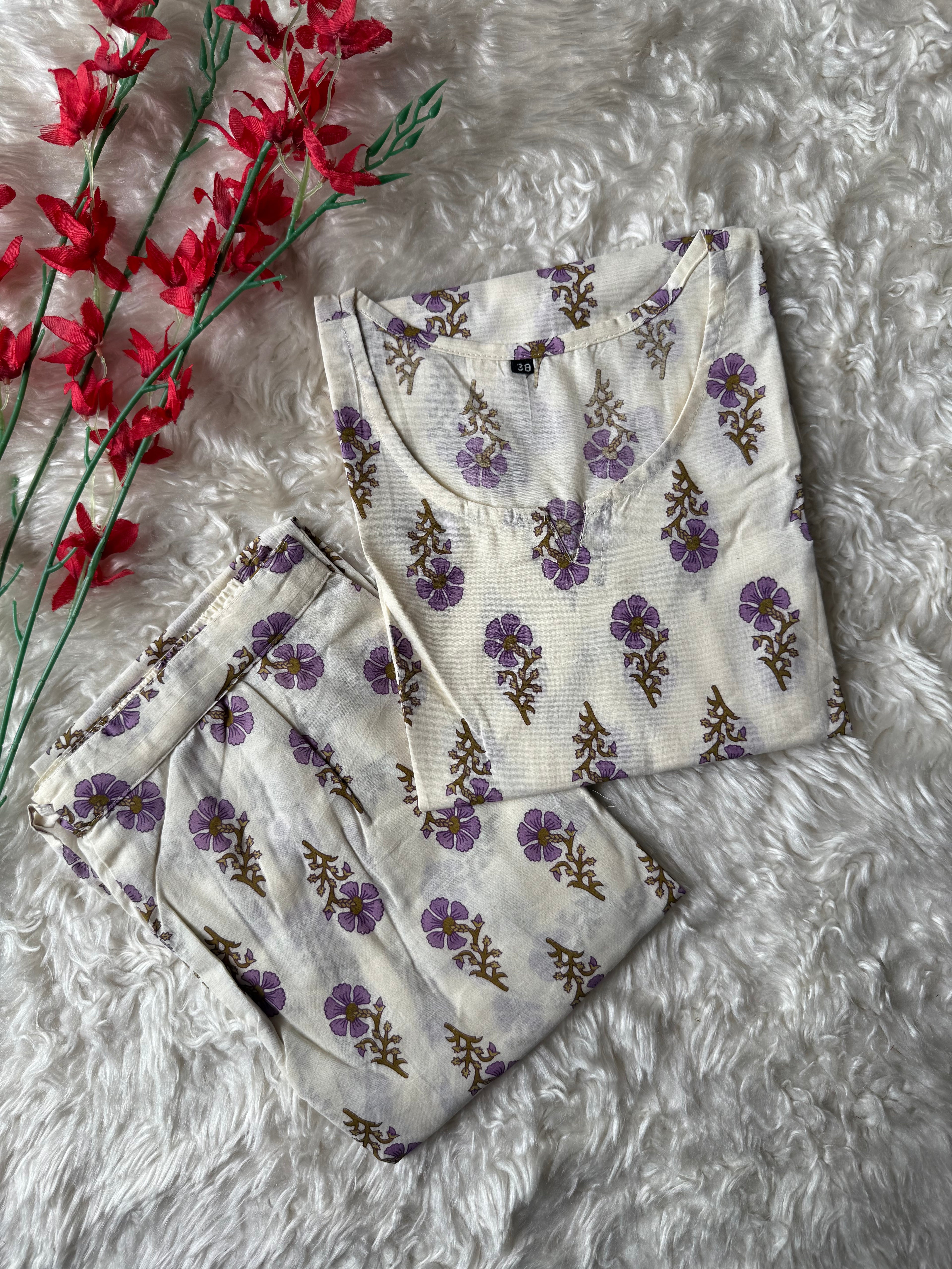 Pure Cotton Lounge Wear