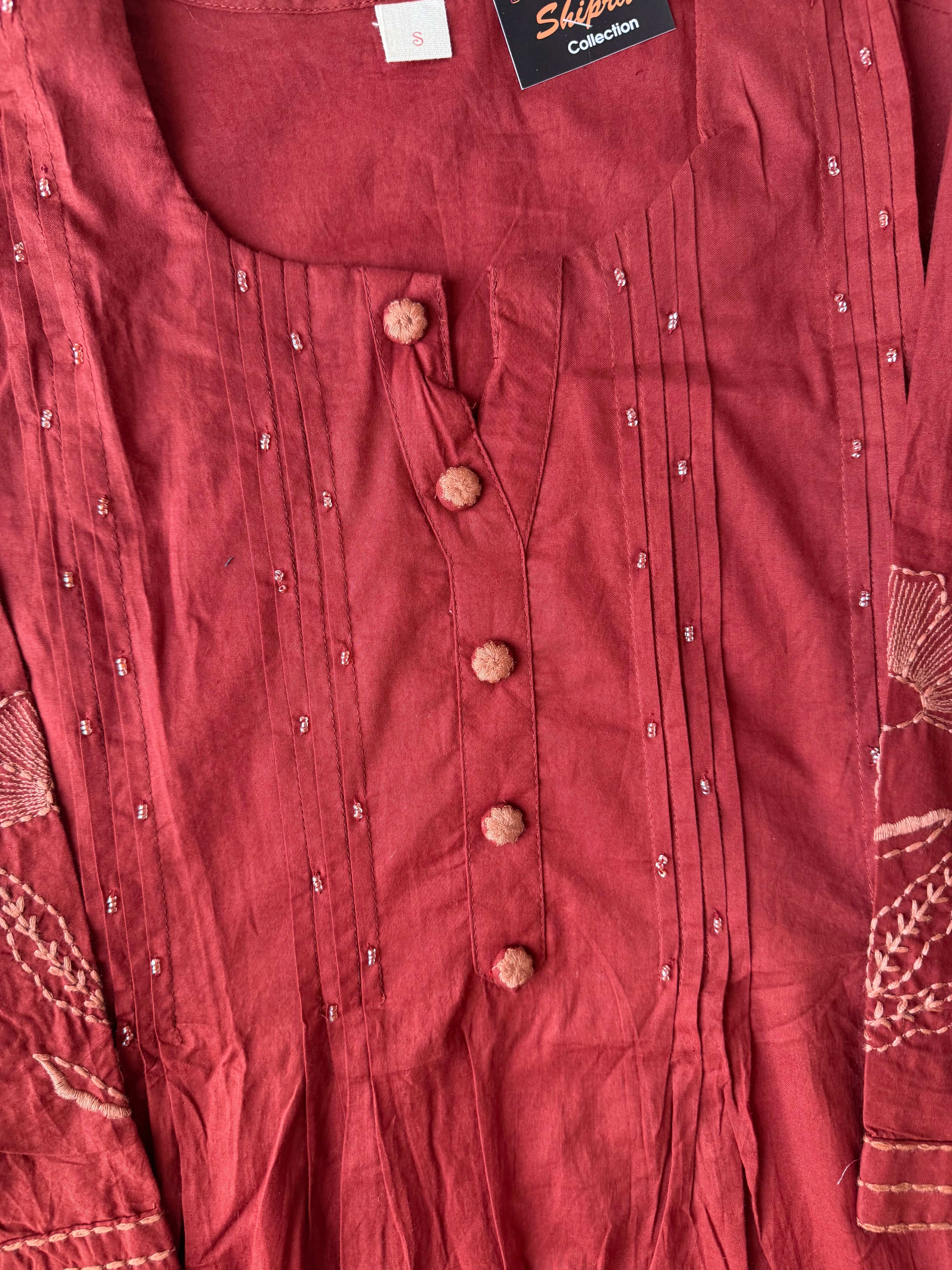 Premium Cotton Thread Work Collection