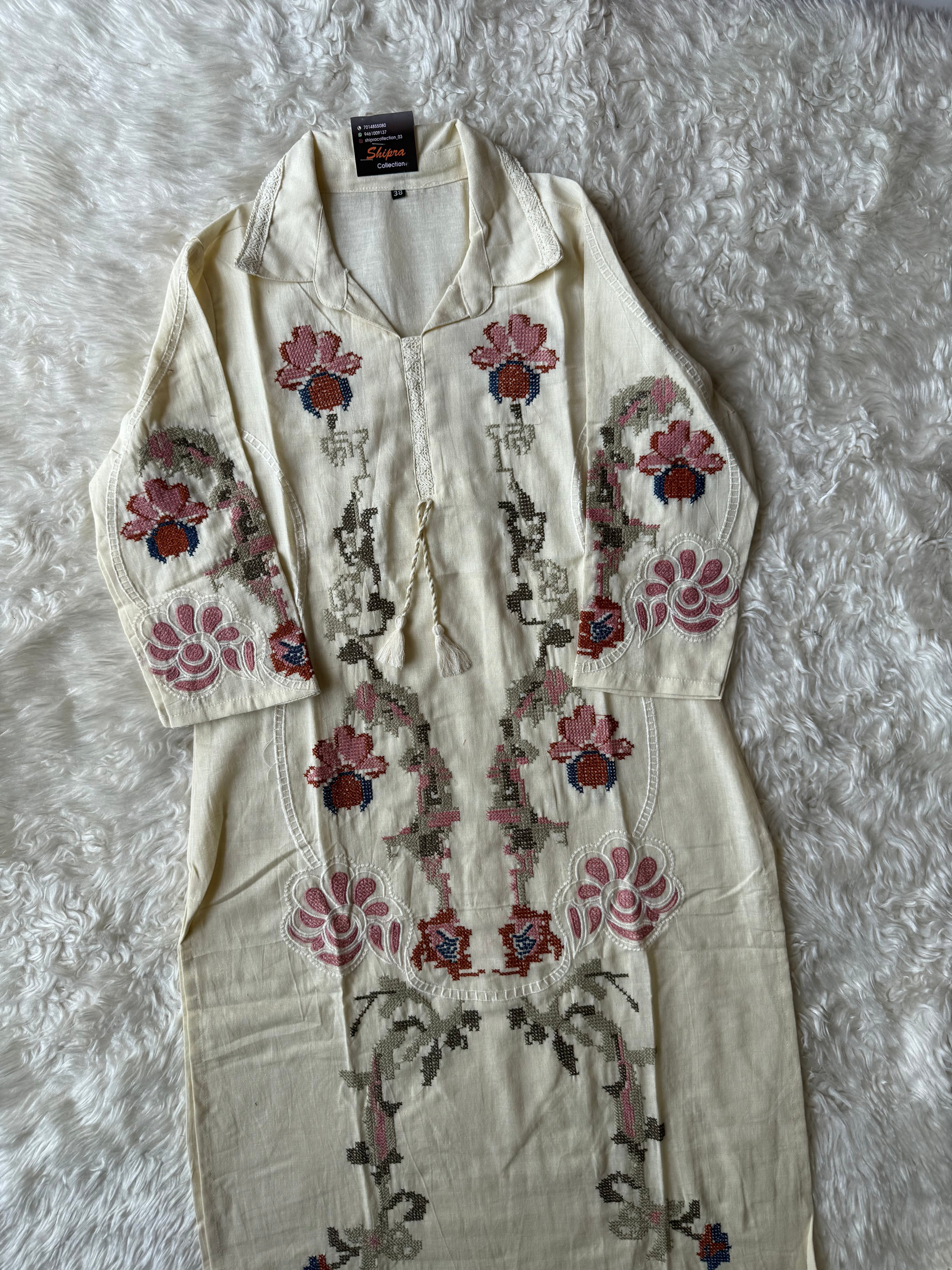 Khadi Cotton Thread Work Set