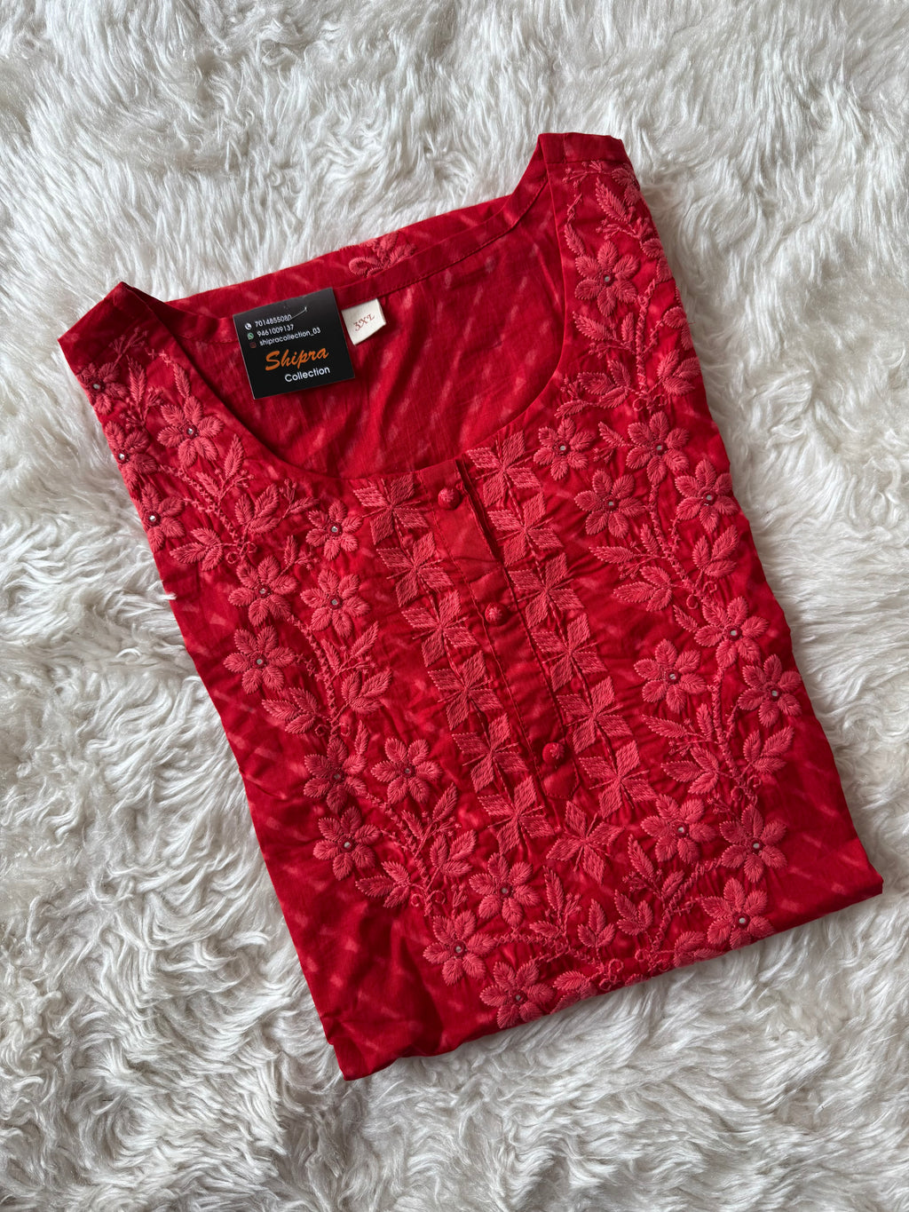 Premium Cotton Kurti Pant Dupatta Set