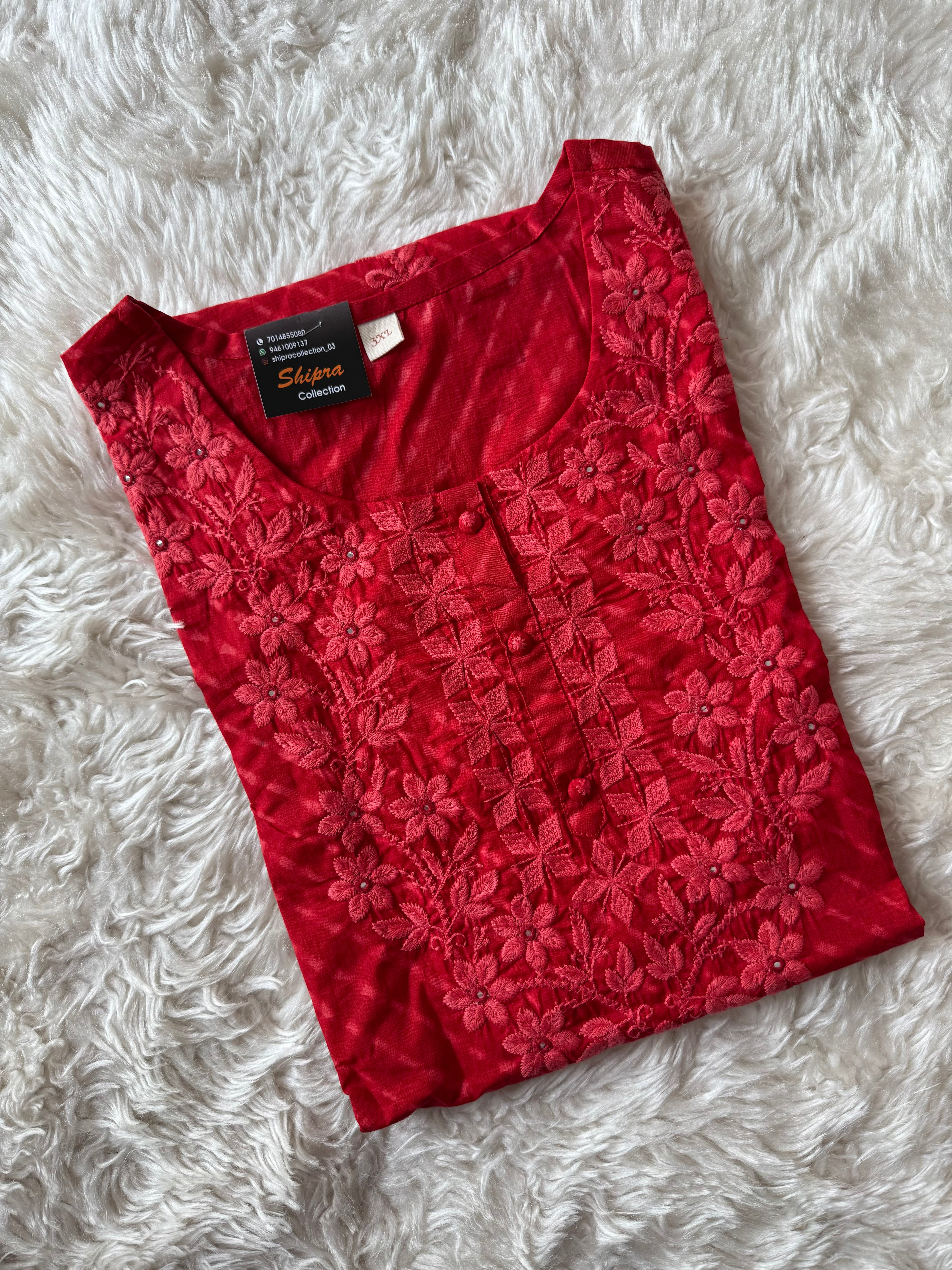 Premium Cotton Kurti Pant Dupatta Set