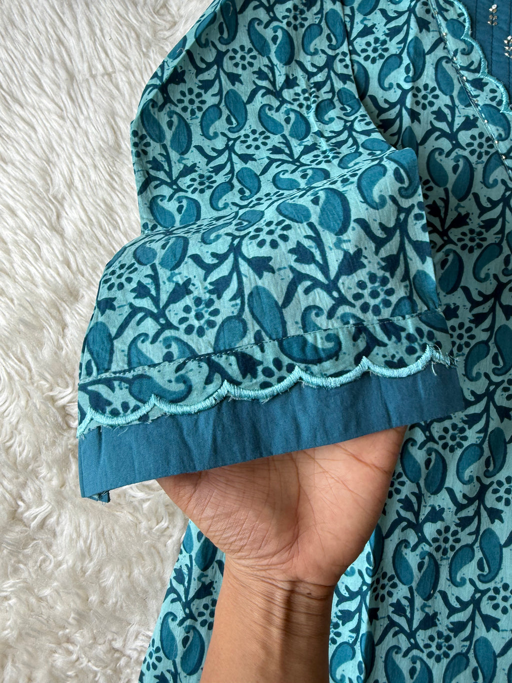 Premium Cotton Kurti Pant Dupatta Set