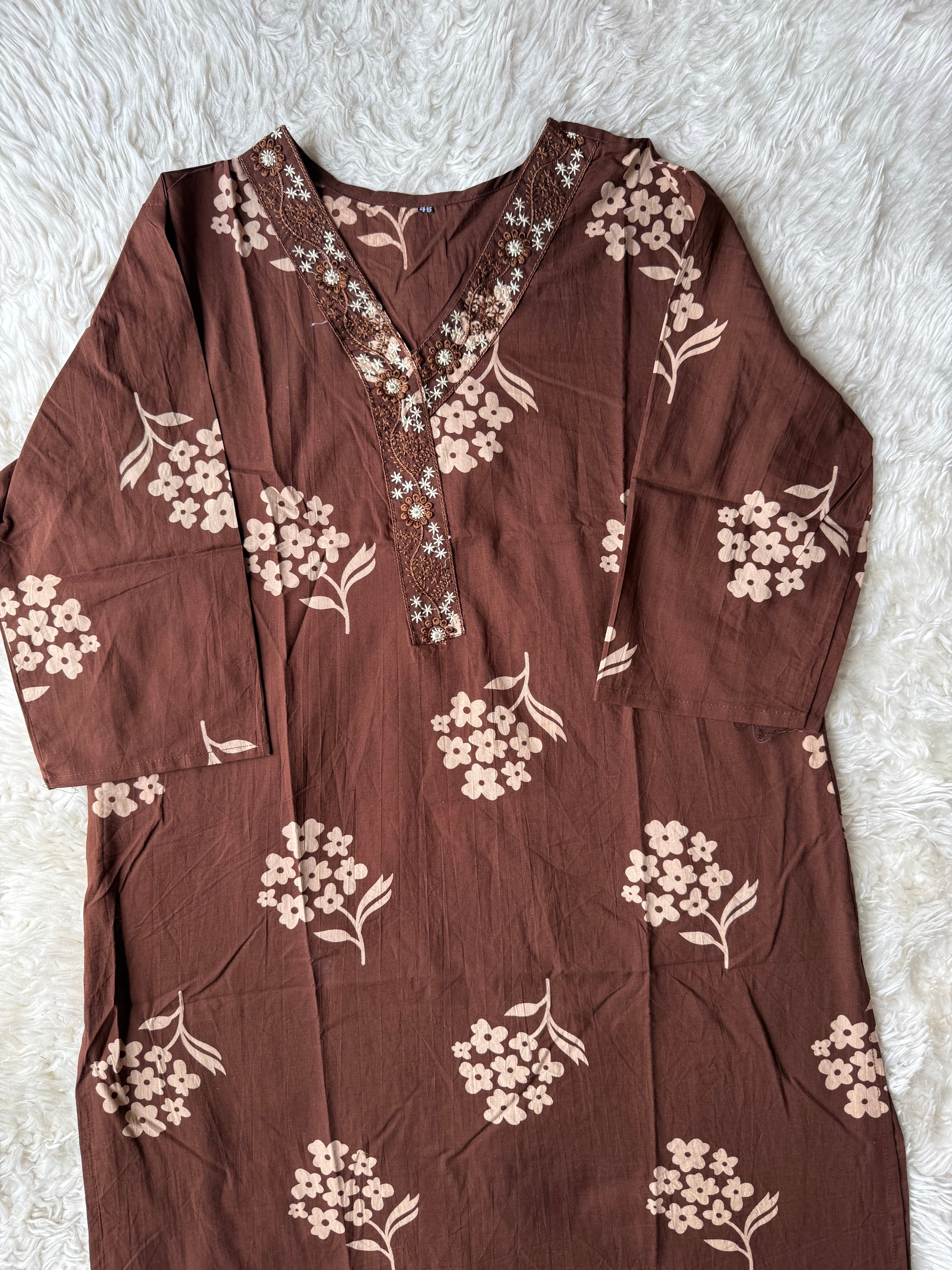 Pure Cotton Kurti