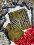 Premium Cotton Kurti Pant Dupatta Set