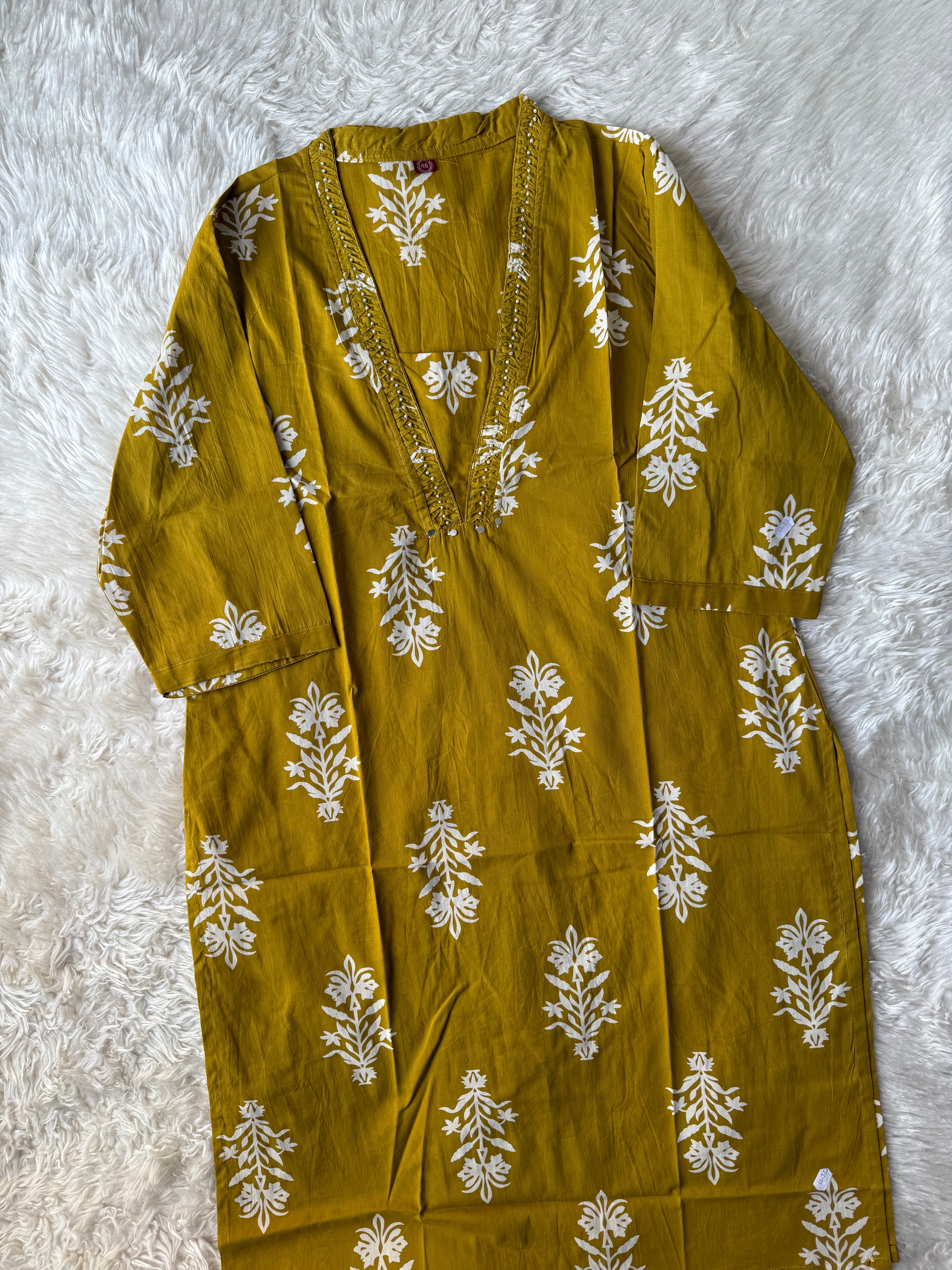 Pure Cotton Kurti