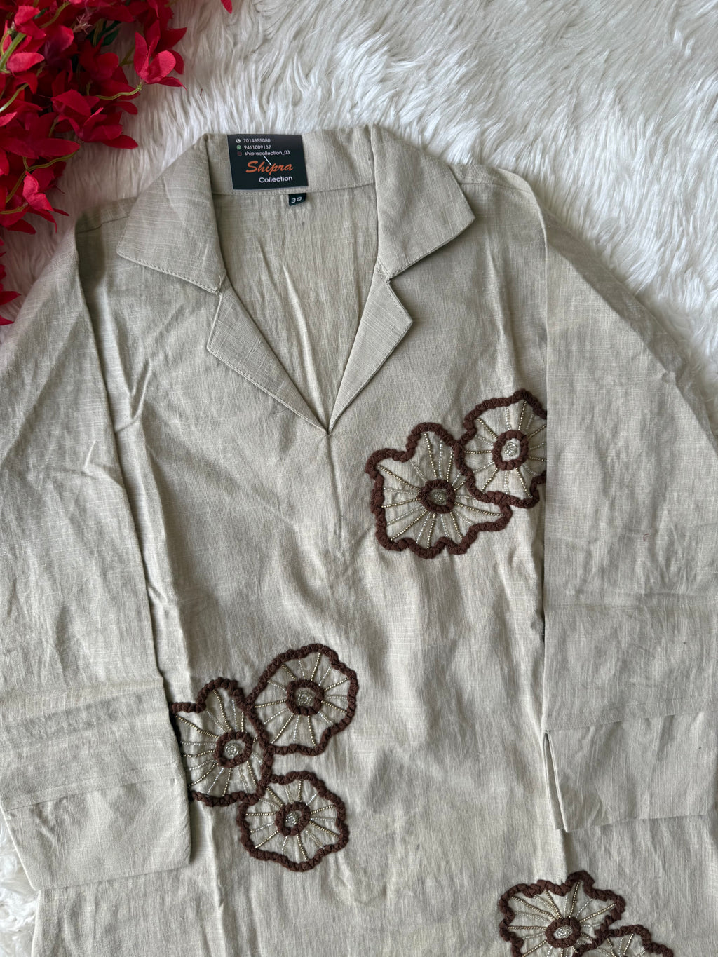 Slub Cotton Co-ord Set