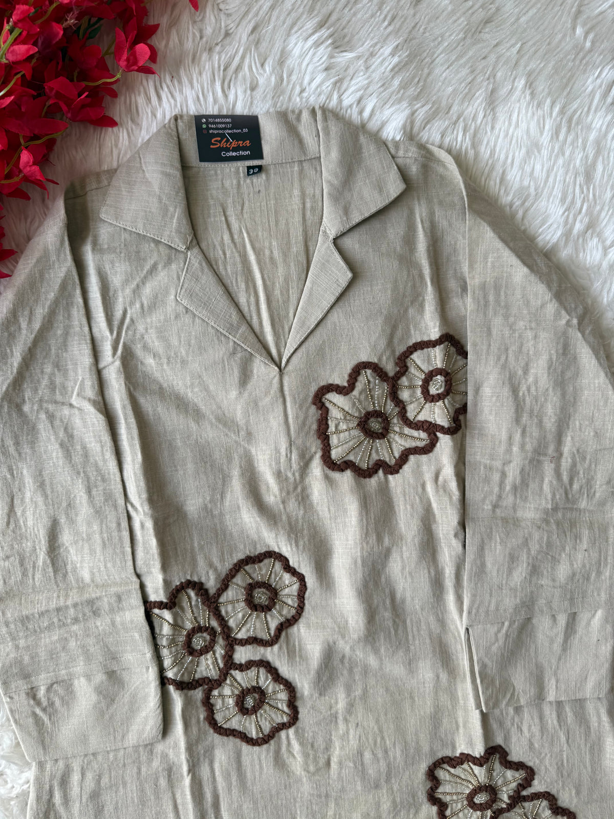 Slub Cotton Co-ord Set