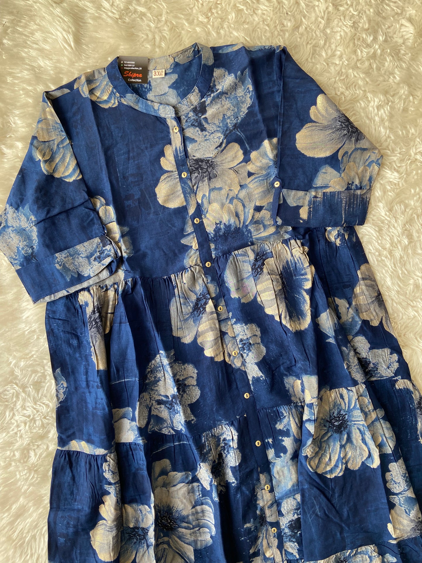 Premium Cotton Flare Kurti