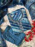 Pure Cotton Lehariya Set